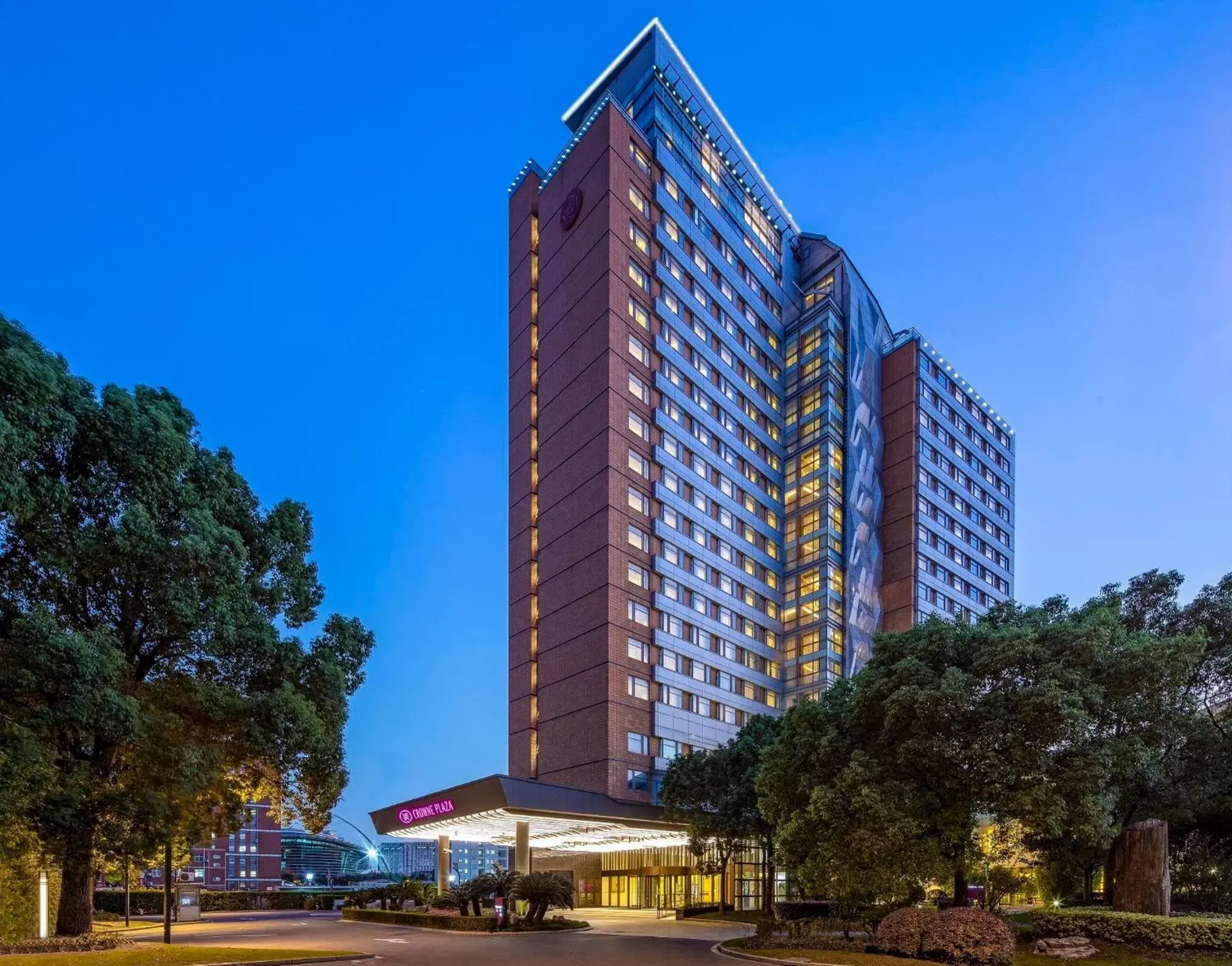 Property Building in Crowne Plaza Shanghai Fudan, an IHG Hotel