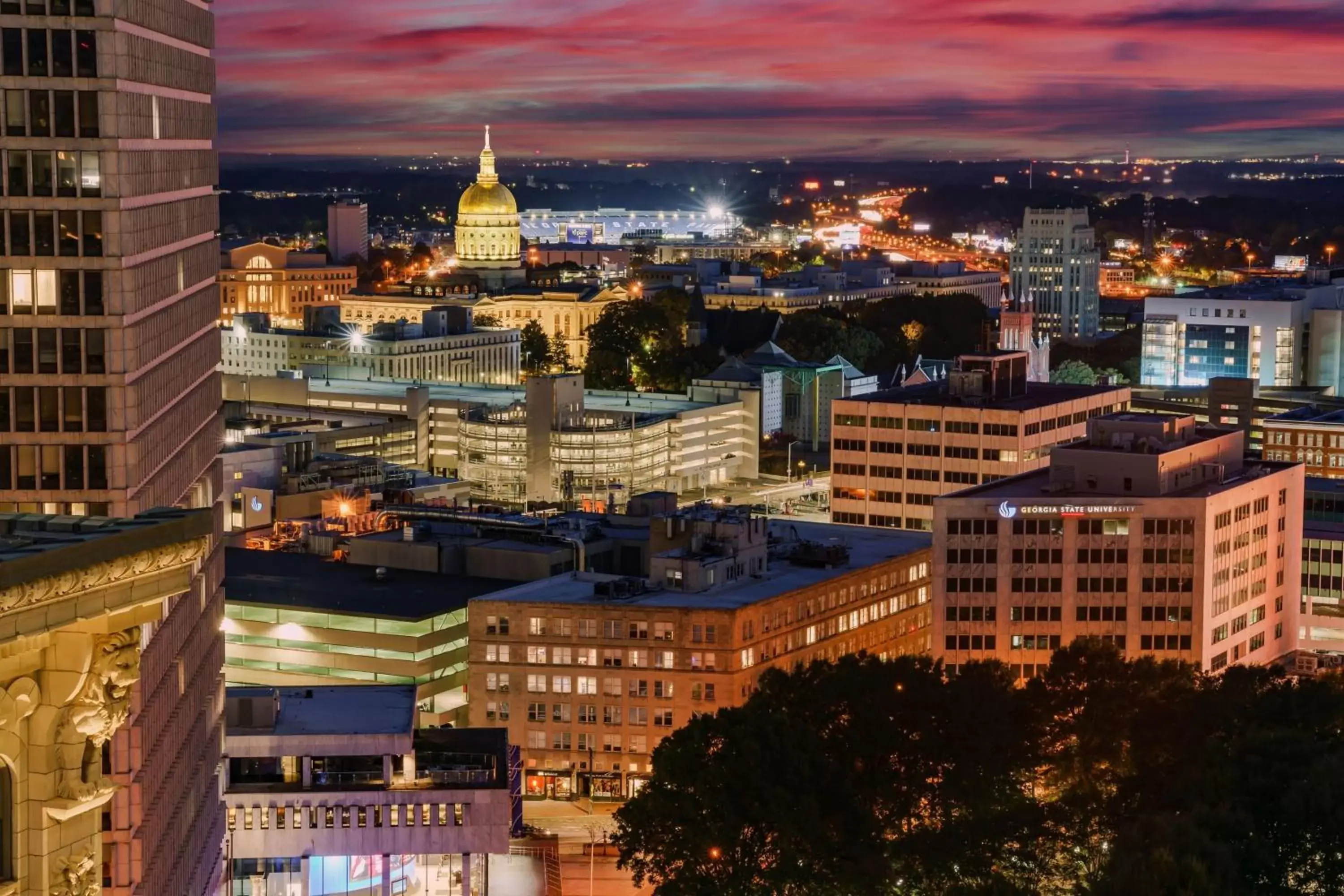 Property building, Bird's-eye View in Residence Inn Atlanta Downtown