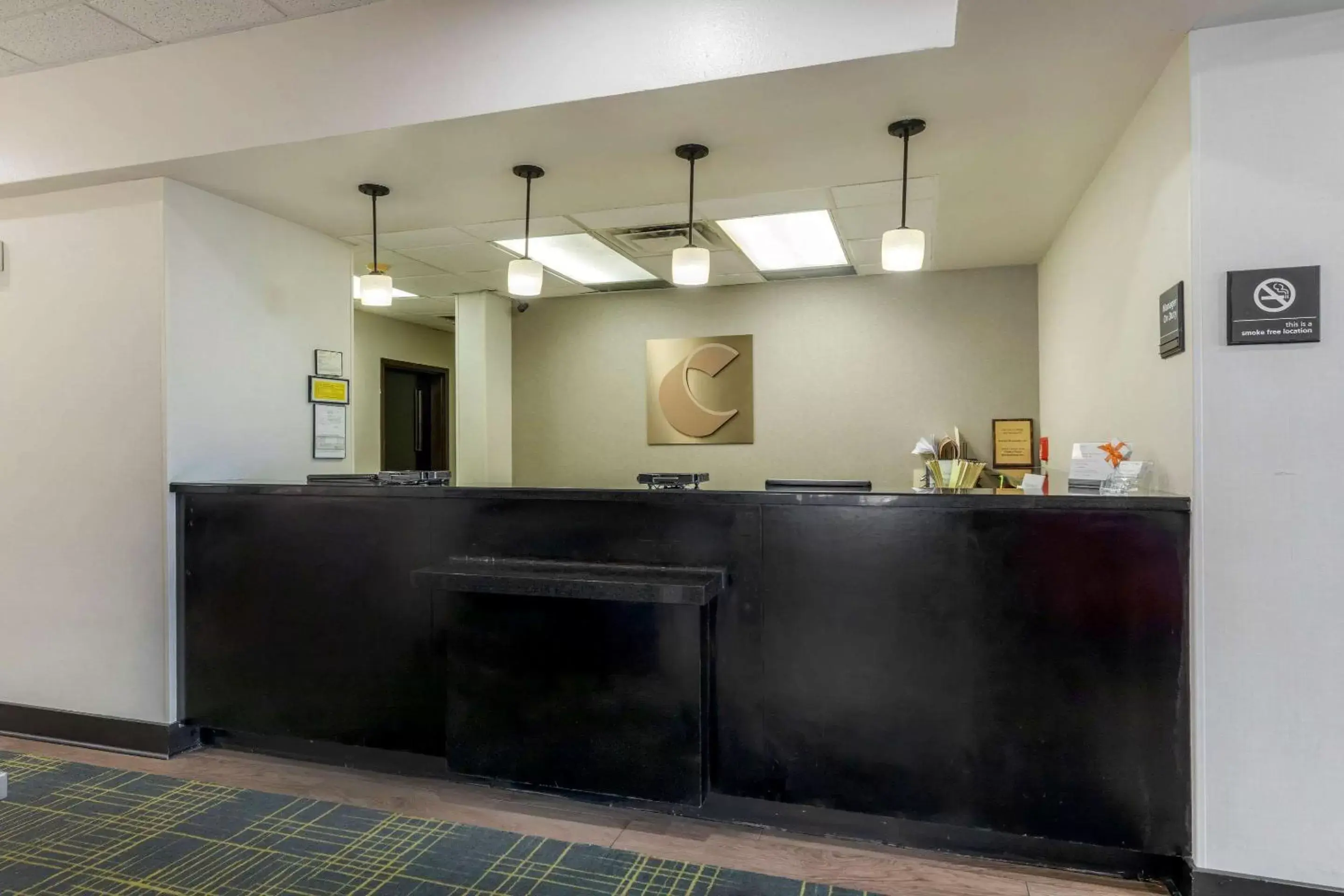 Lobby or reception in Comfort Inn Sherman Lobby or reception in Comfort Inn Sherman