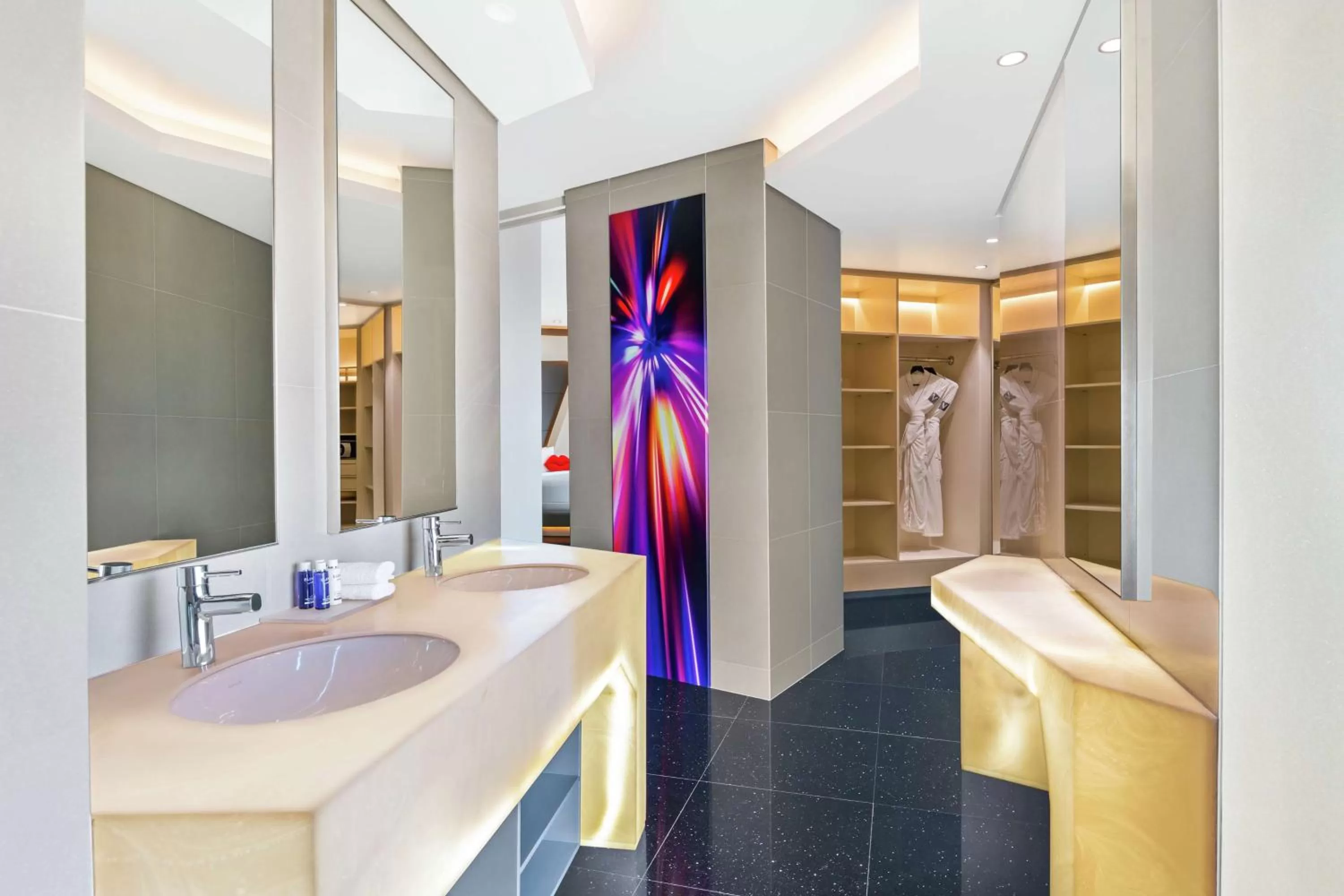 Bathroom in V Hotel Dubai, Curio Collection by Hilton