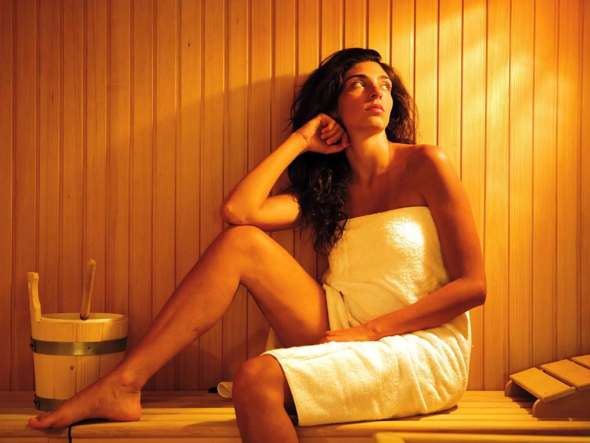 Sauna in Hotel Terme Park Imperial