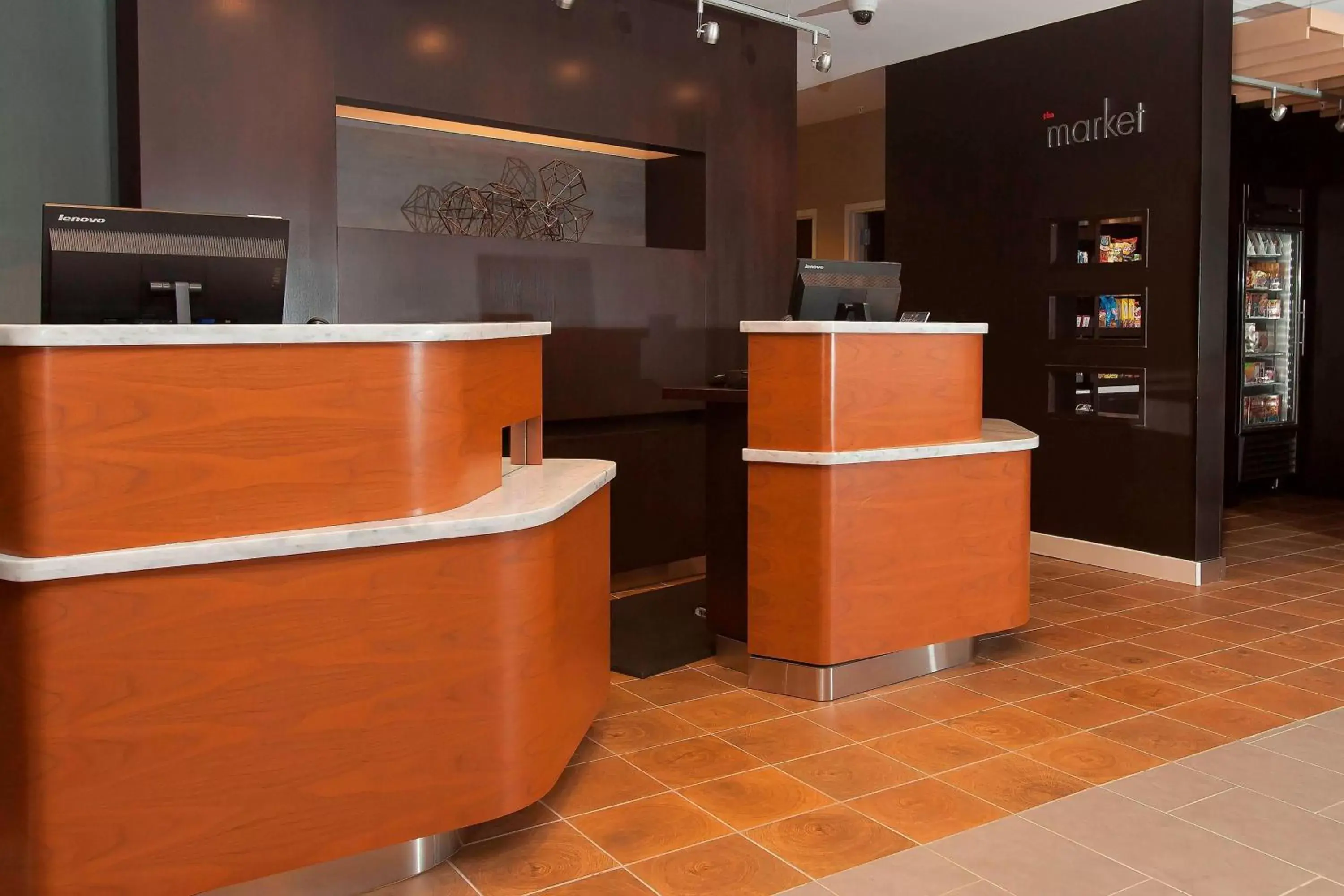 Property building, Lobby/Reception in Courtyard by Marriott Houston Springwoods Village