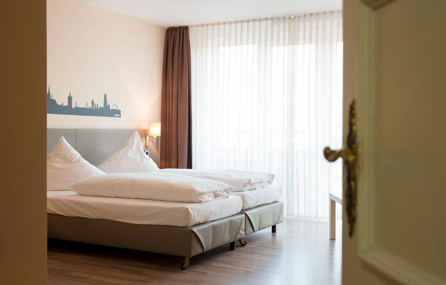 Bedroom, Bed in Hotel Drei Kronen