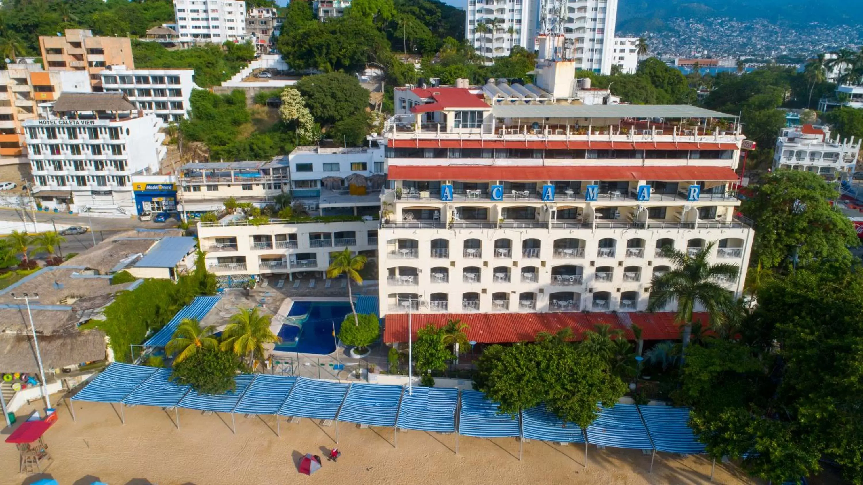 Property building, Bird's-eye View in Acamar Beach Resort