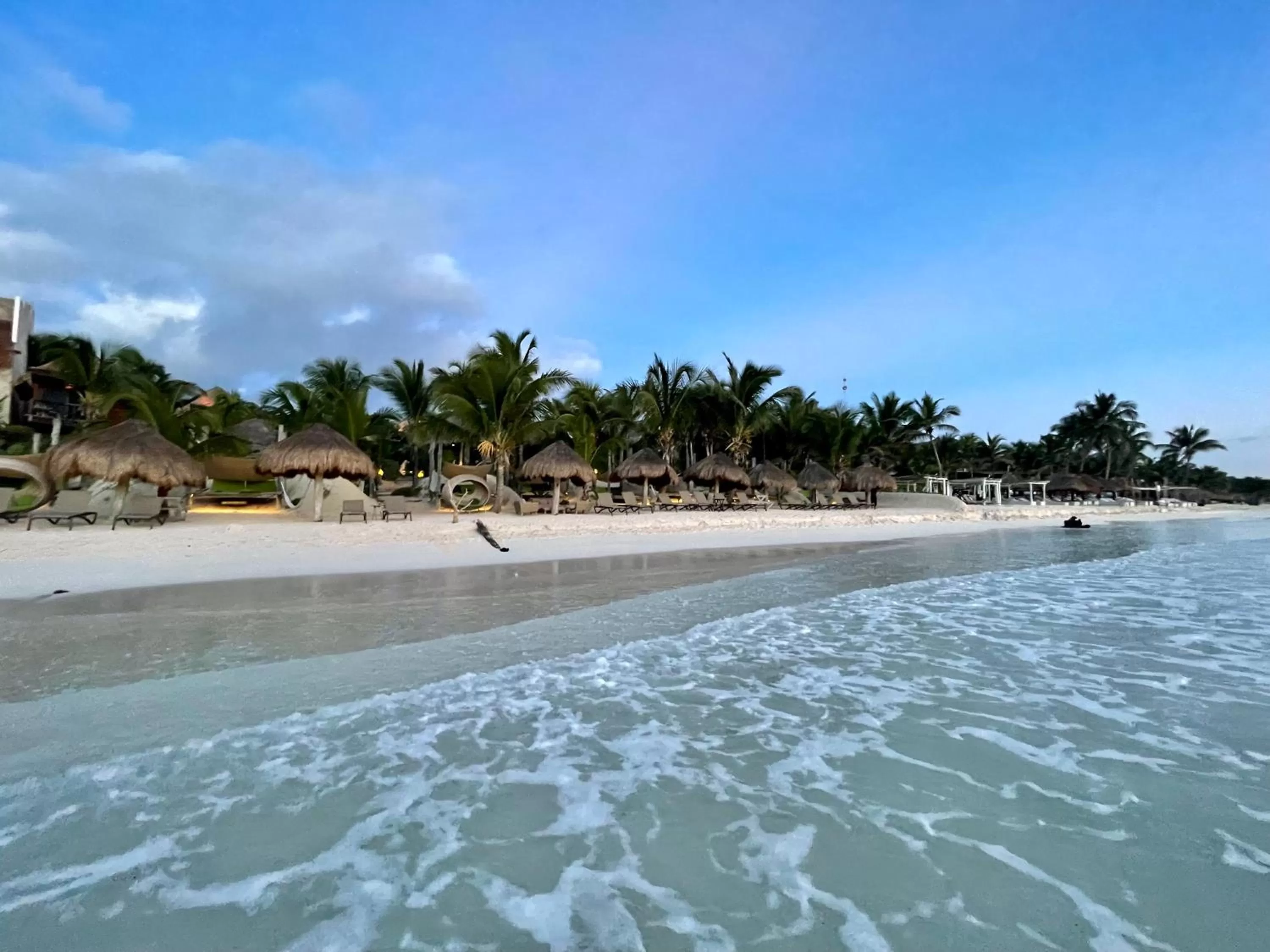 Beach in Sueños Tulum