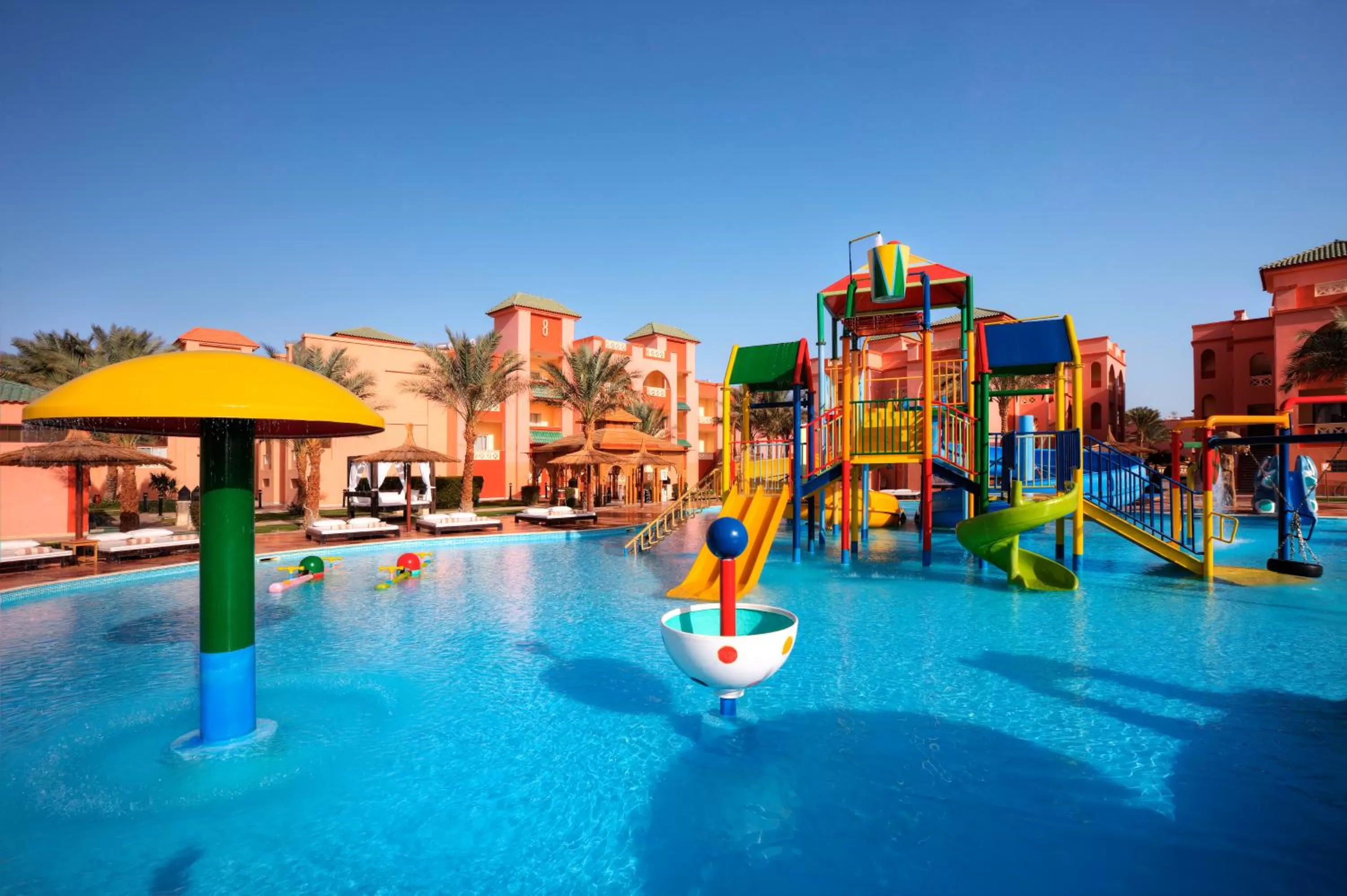 Aqua park in Pickalbatros Aqua Park Resort - Hurghada