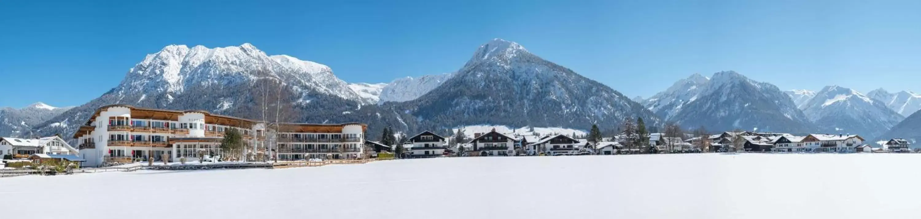 Property building, Winter in Best Western Plus Hotel Alpenhof