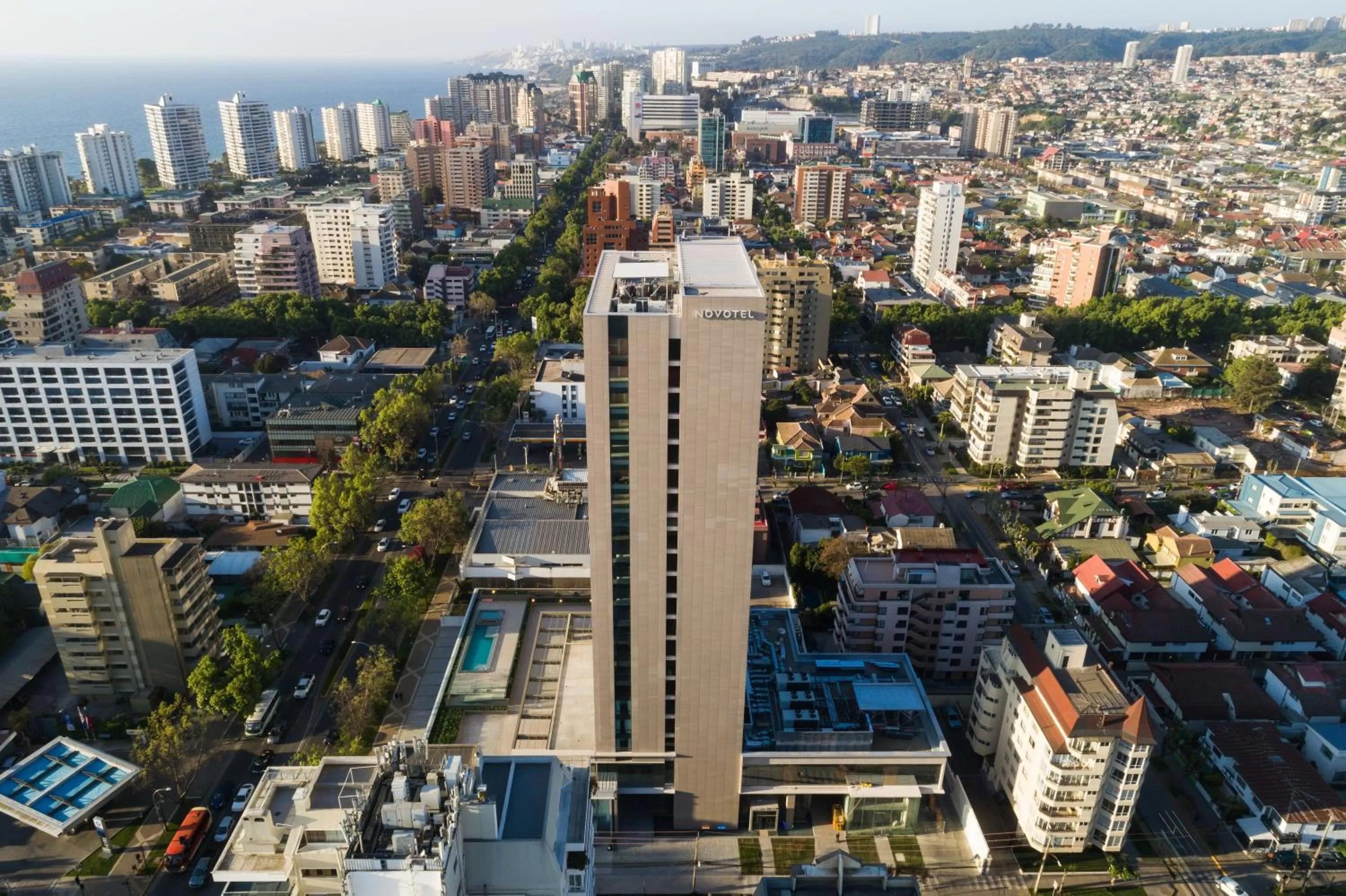 City view in Novotel Vina del Mar