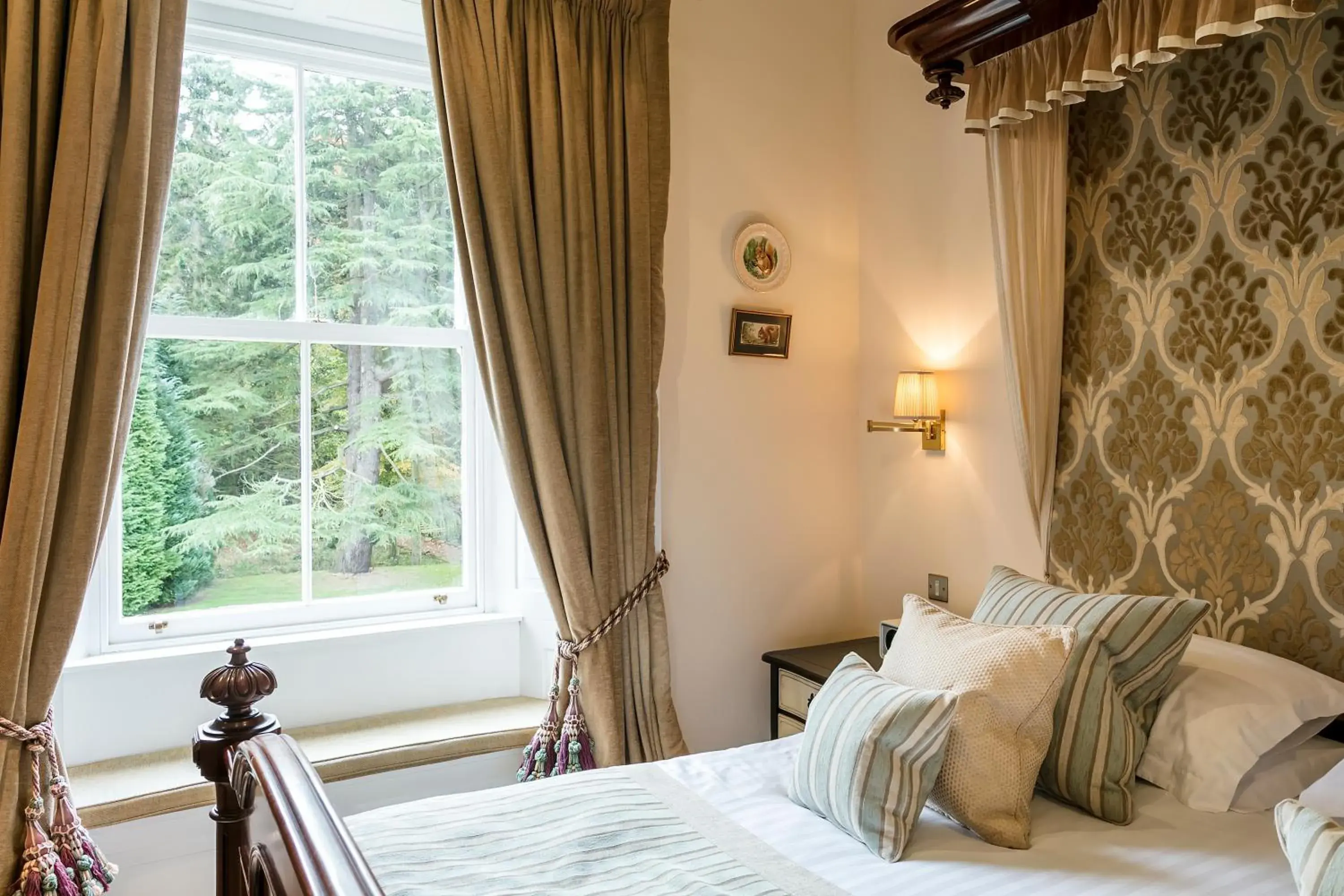 Bedroom, Bed in Eshott Hall