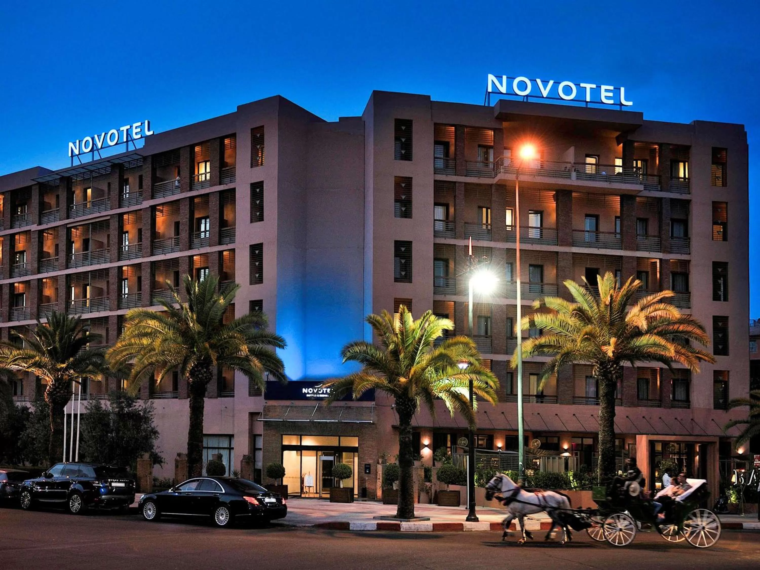 Property building in Novotel Marrakech Hivernage