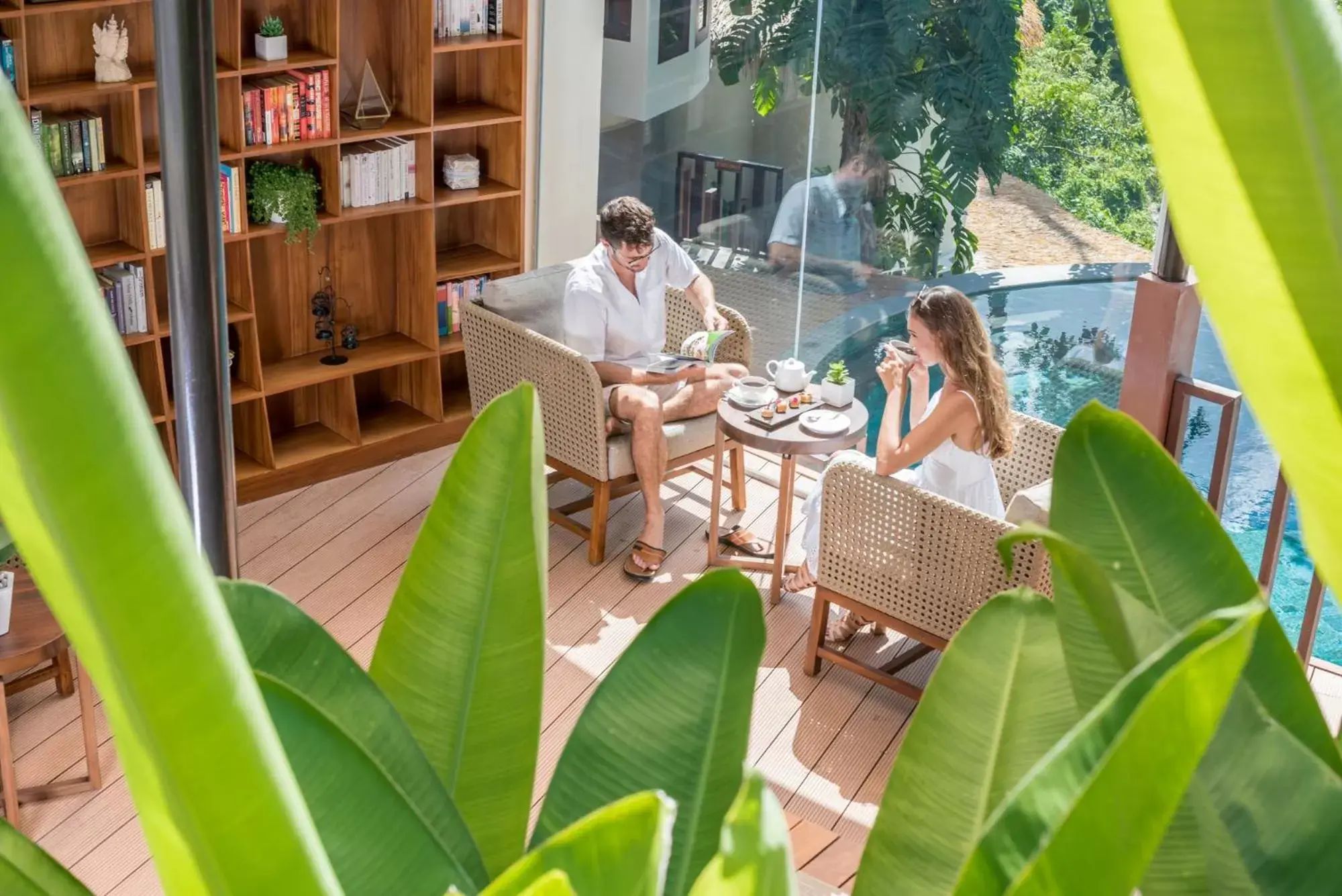 Library in Tanadewa Resort & Spa Ubud