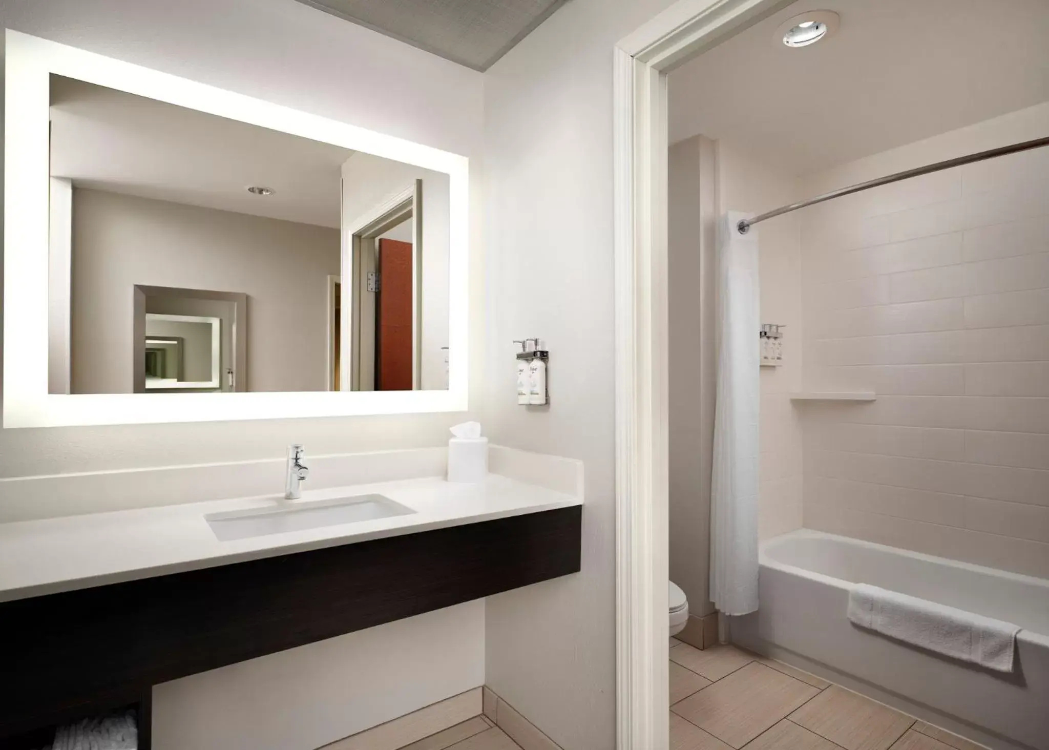 Bathroom in Holiday Inn Express and Suites New Orleans Airport, an IHG Hotel