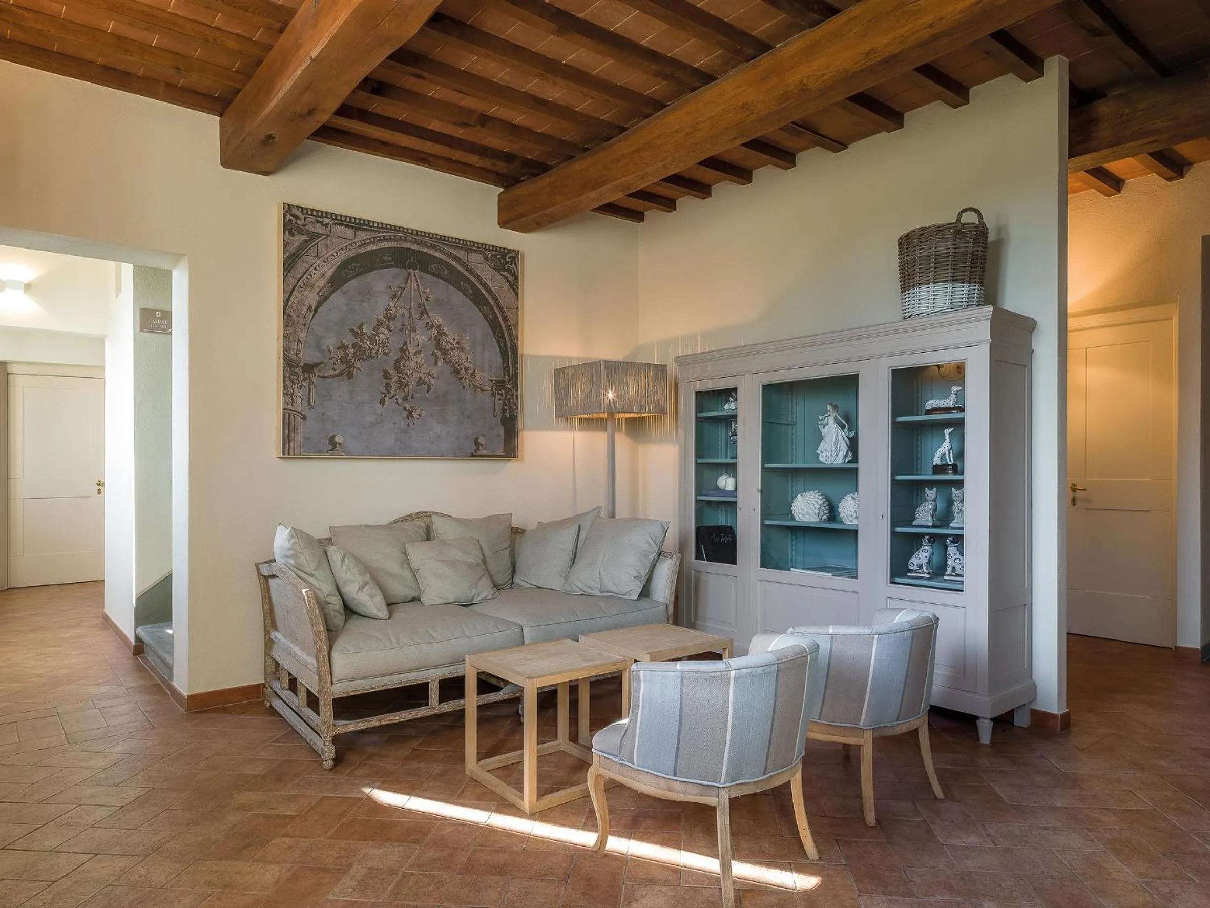 Communal lounge/ TV room in Resort Casale Le Torri