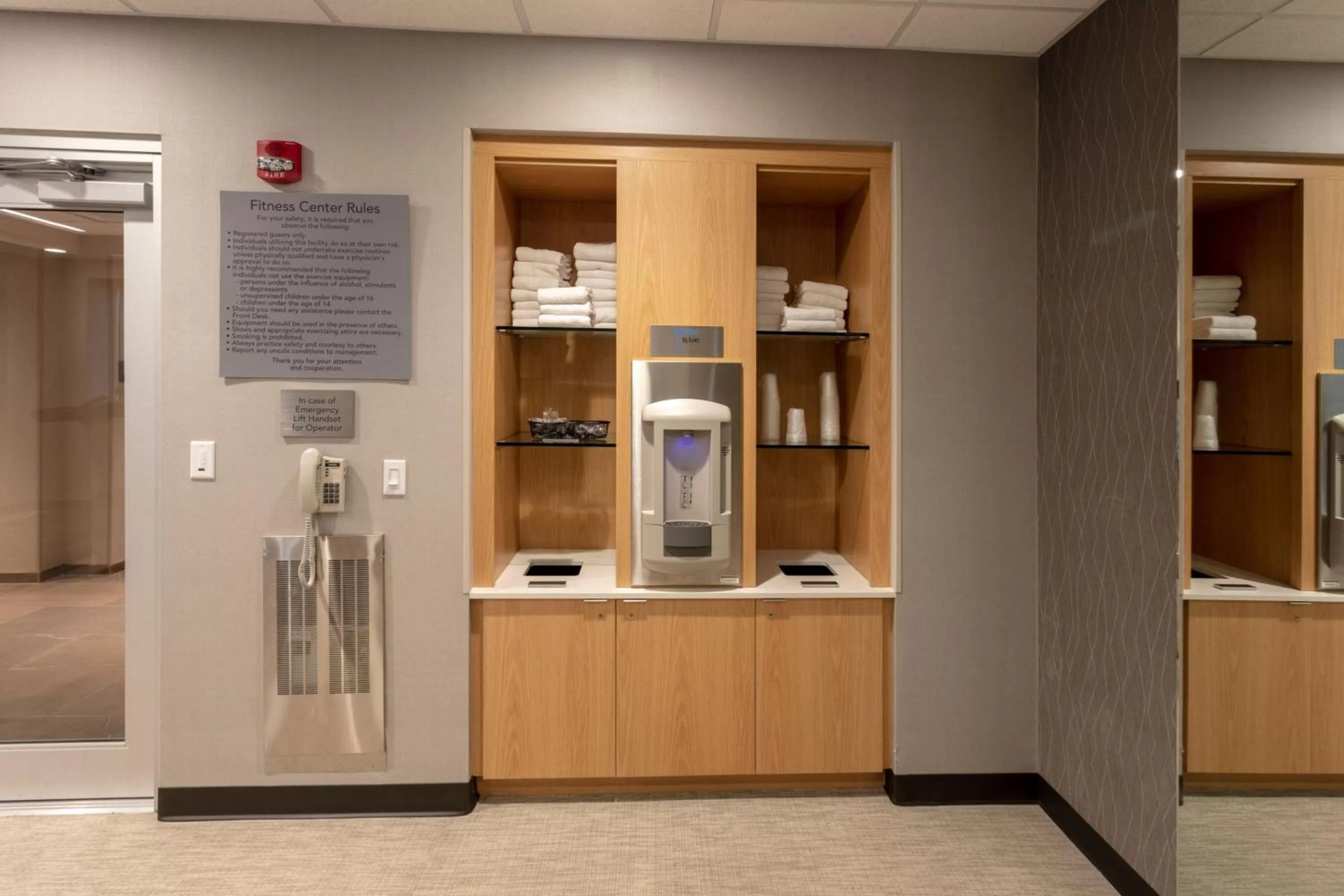 Fitness centre/facilities in Courtyard Rochester Downtown