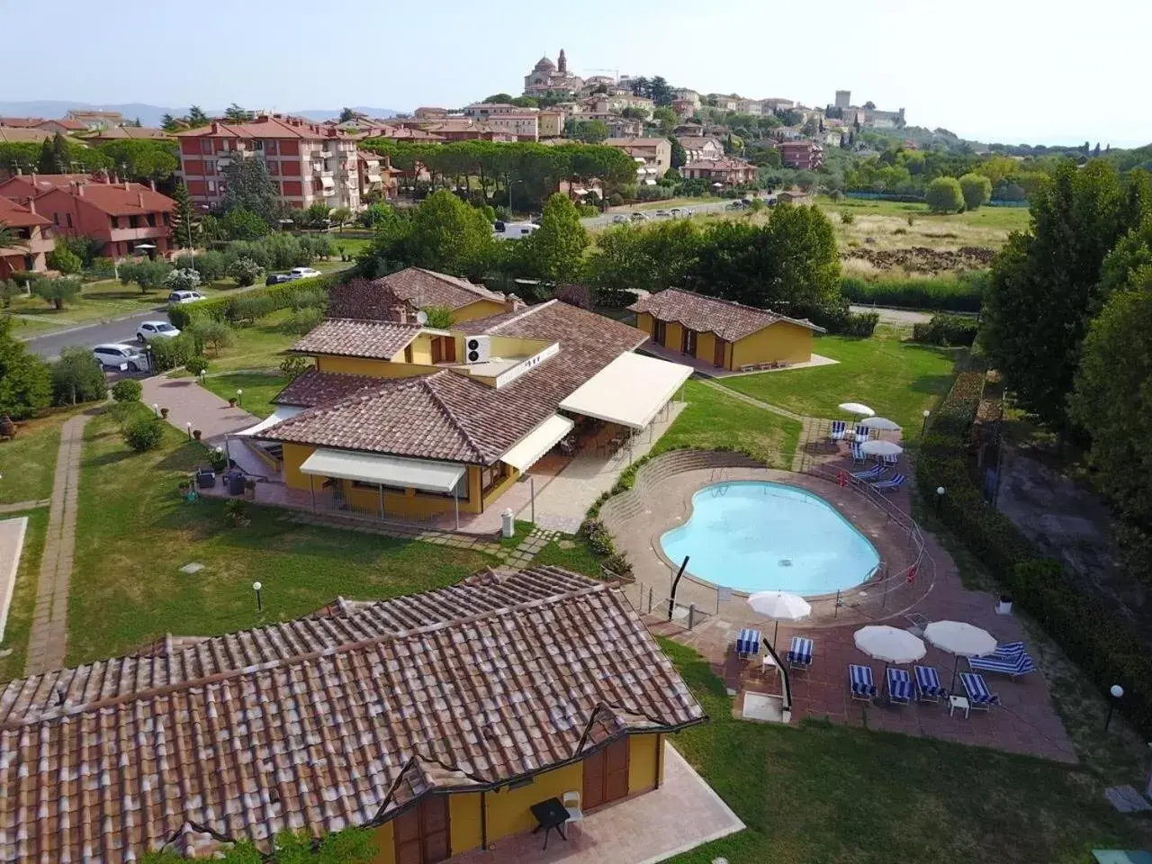 Bird's eye view, Bird's-eye View in Le Macerine