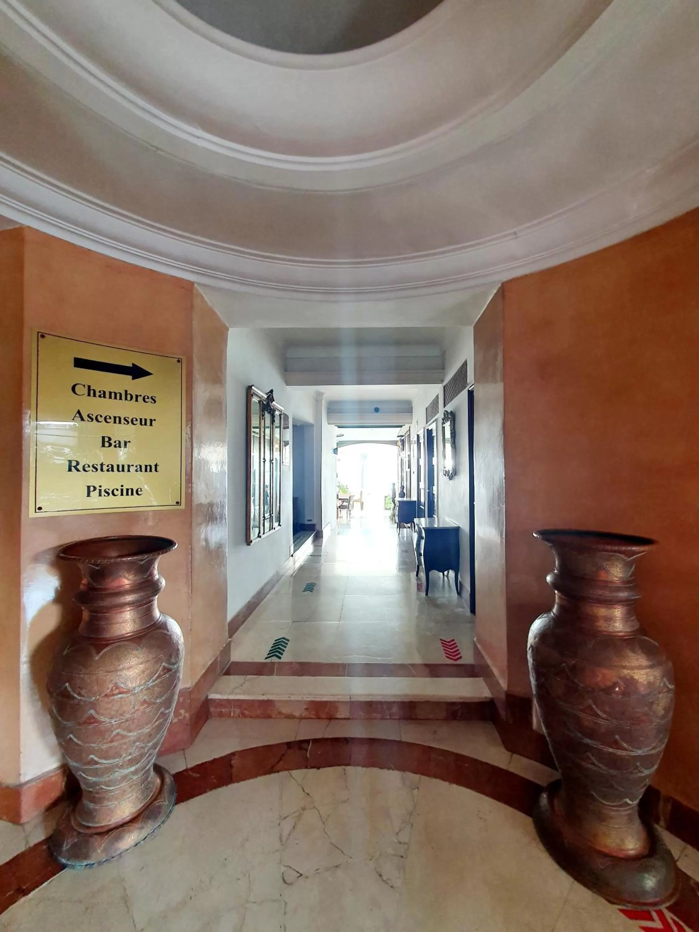 Lobby or reception in Hôtel Rembrandt