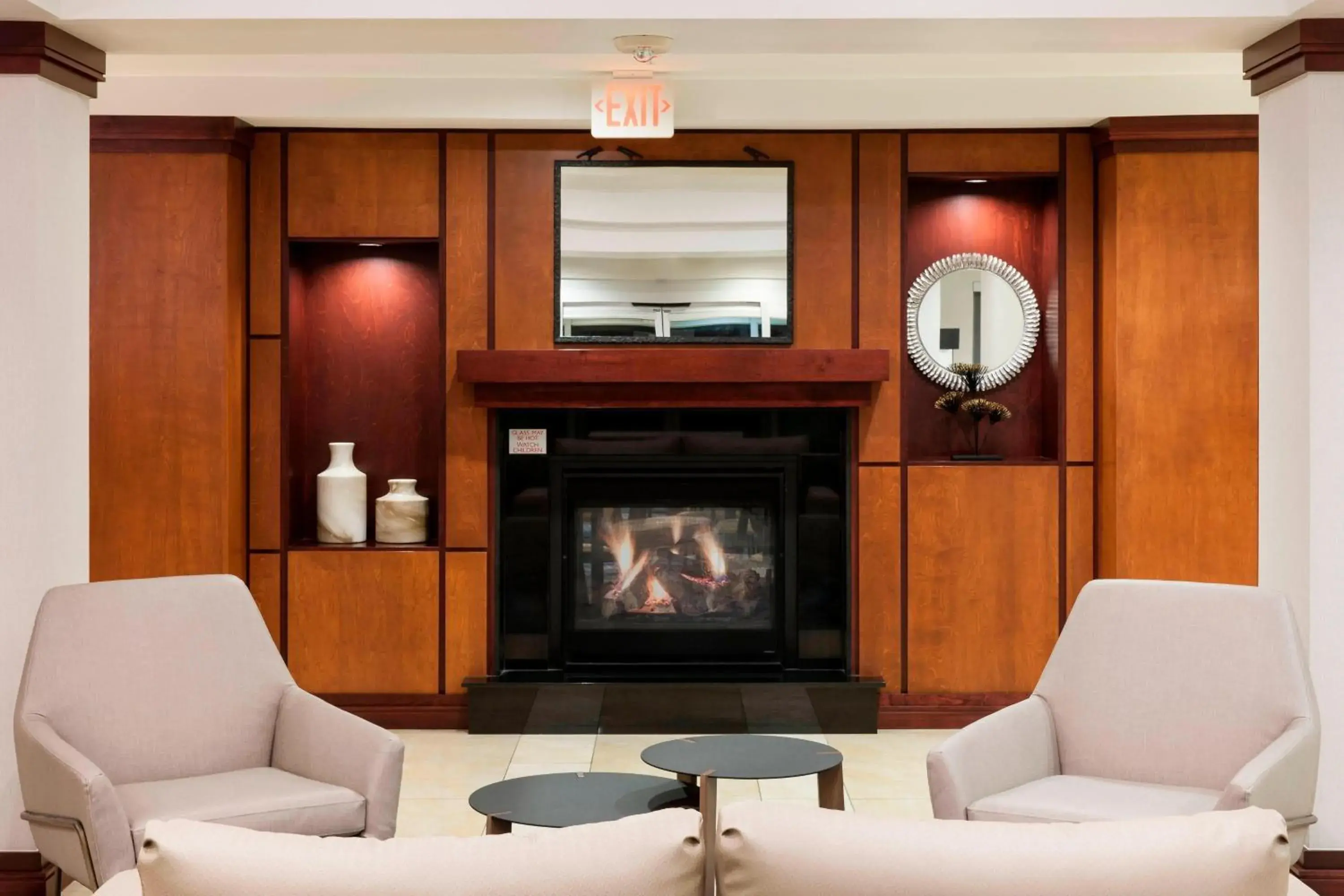 Lobby or reception, Seating Area in Fairfield Inn & Suites by Marriott Austin Parmer Tech Ridge