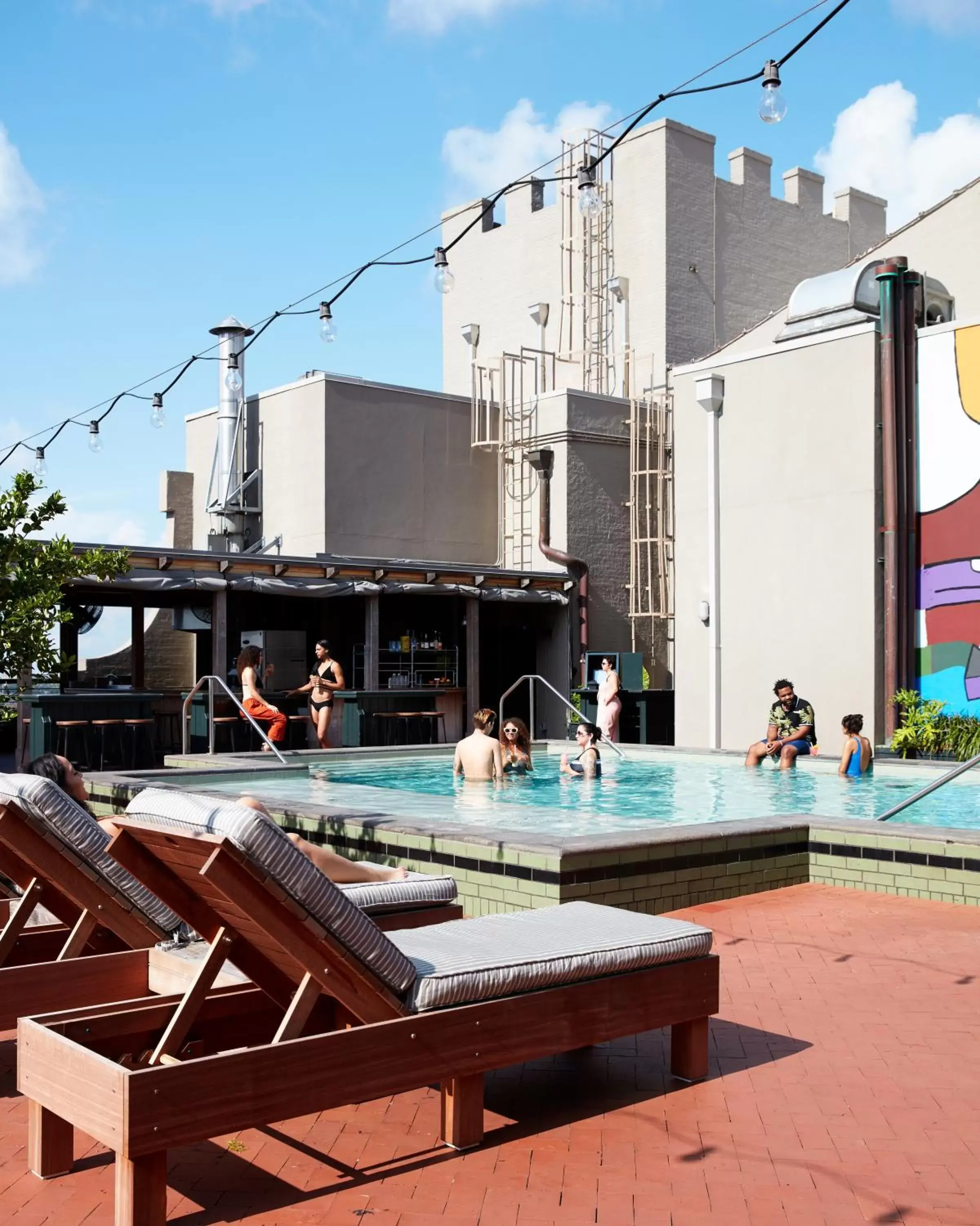 Swimming Pool in Ace Hotel New Orleans