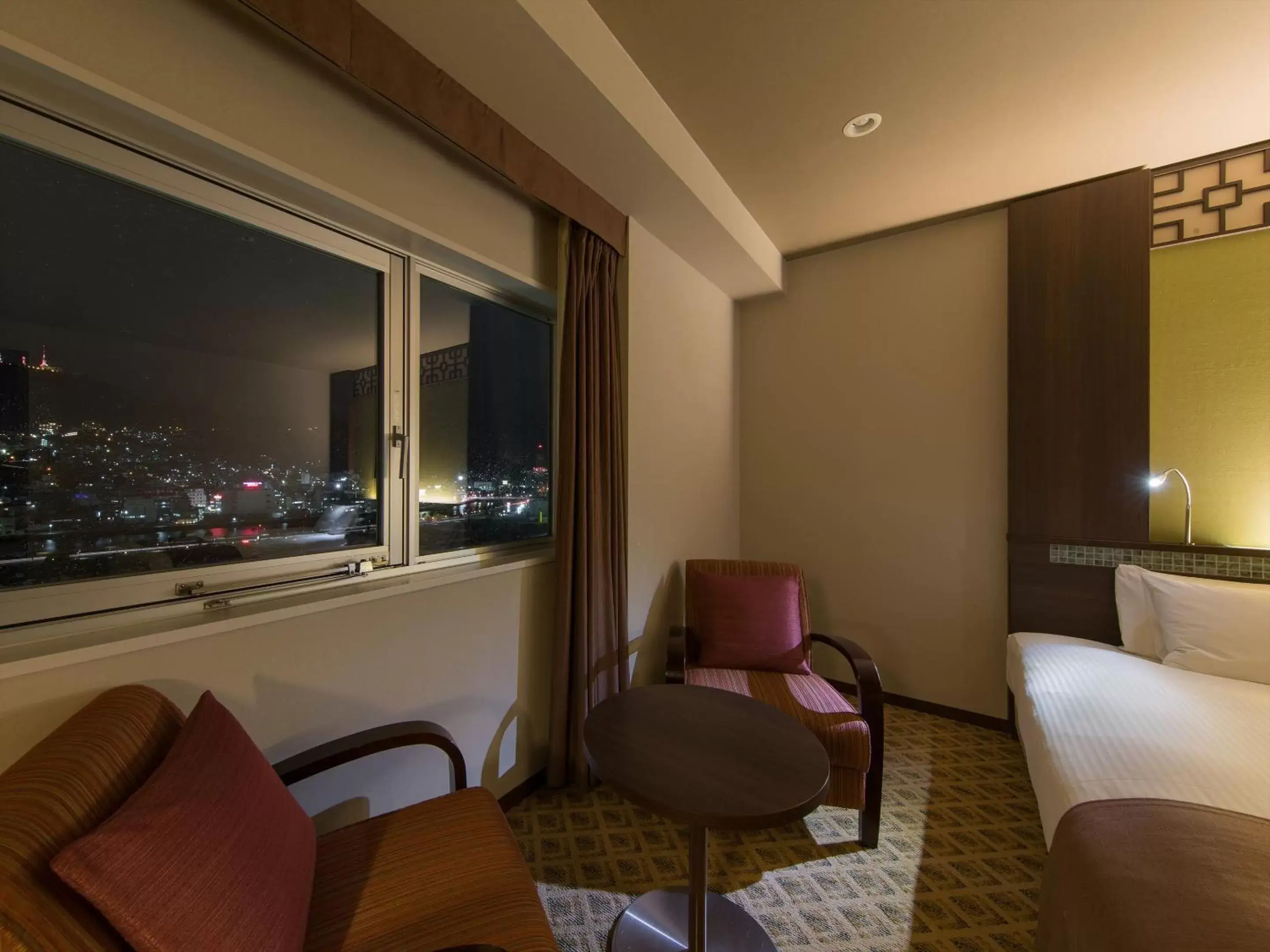 View (from property/room), Seating Area in JR Kyushu Hotel Nagasaki