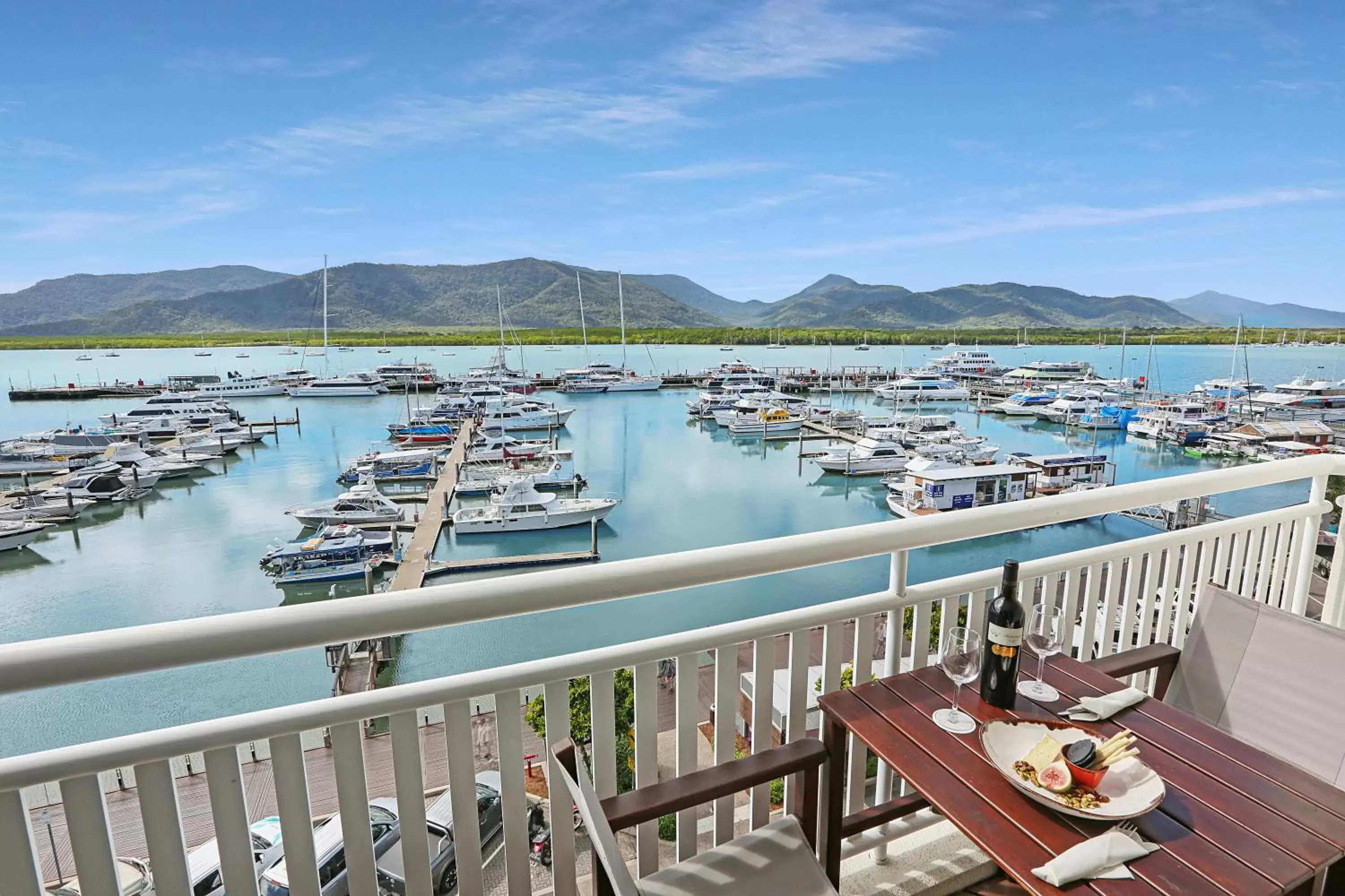 View (from property/room) in Shangri-La The Marina, Cairns