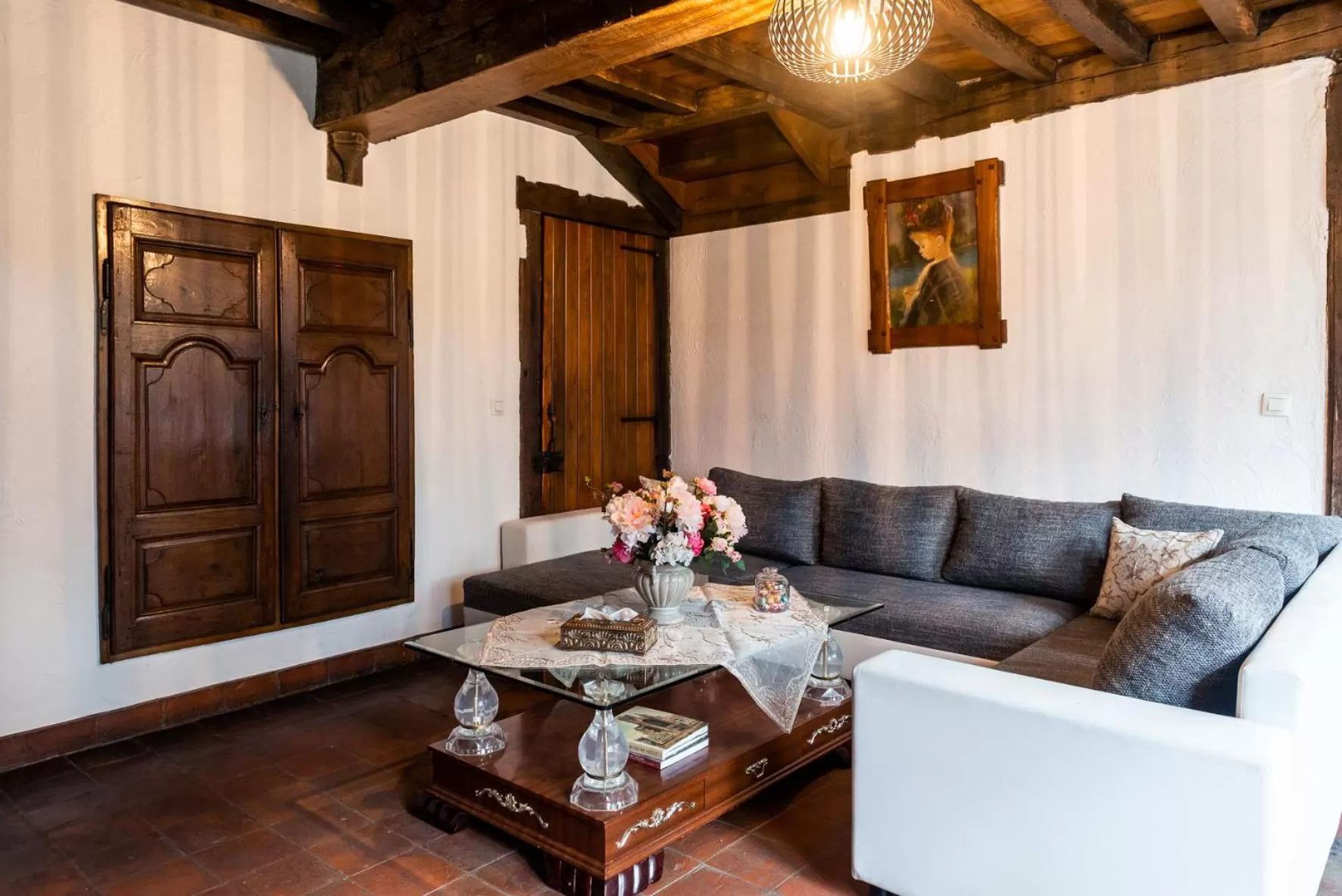 Living room in Rose House B&B