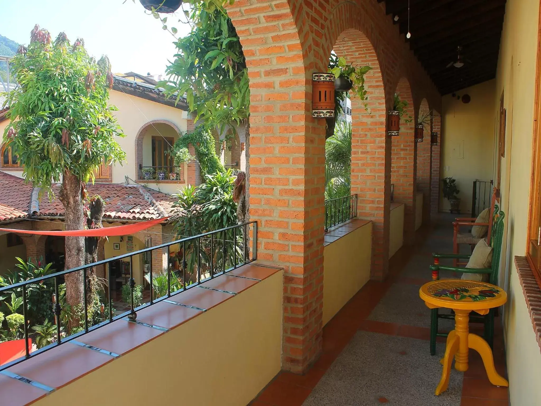 Patio in Hacienda Escondida Puerto Vallarta