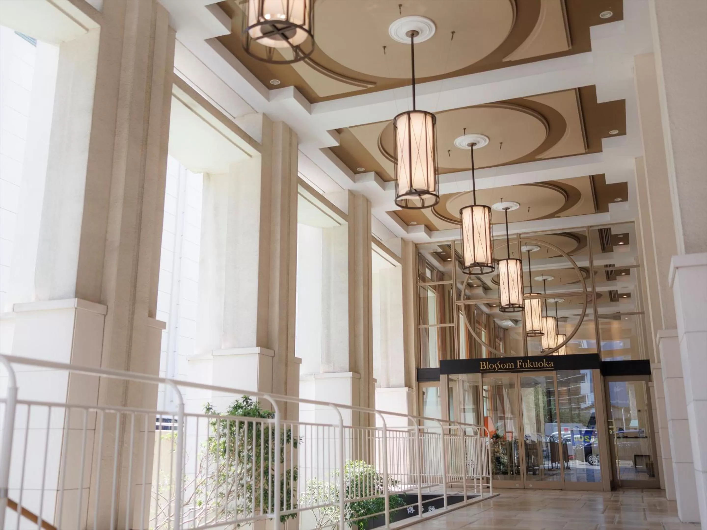 Facade/entrance in JR Kyushu Hotel Blossom Fukuoka