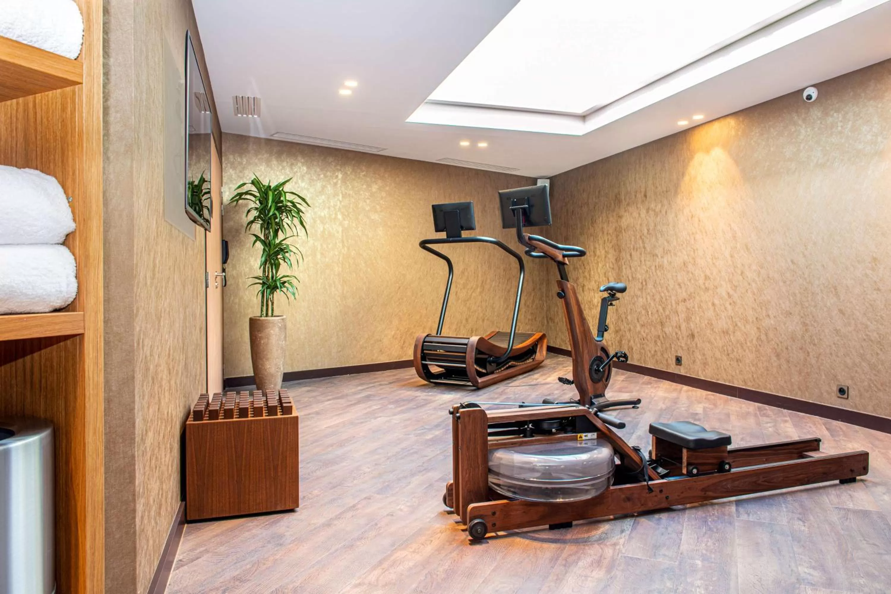 Fitness centre/facilities in Radisson Blu Hotel, Rouen Centre