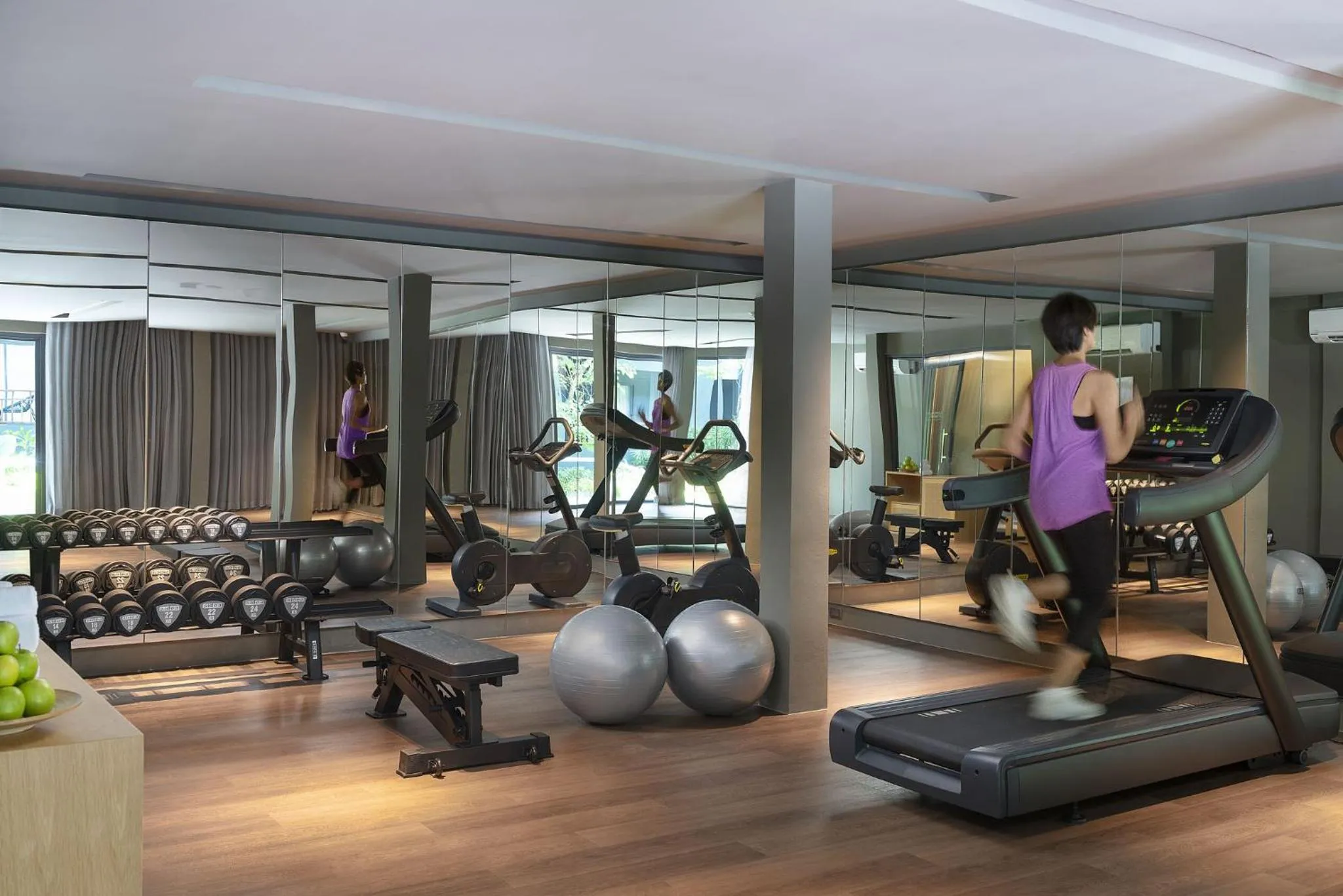 Fitness centre/facilities in Mercure Rayong Lomtalay Villas & Resort