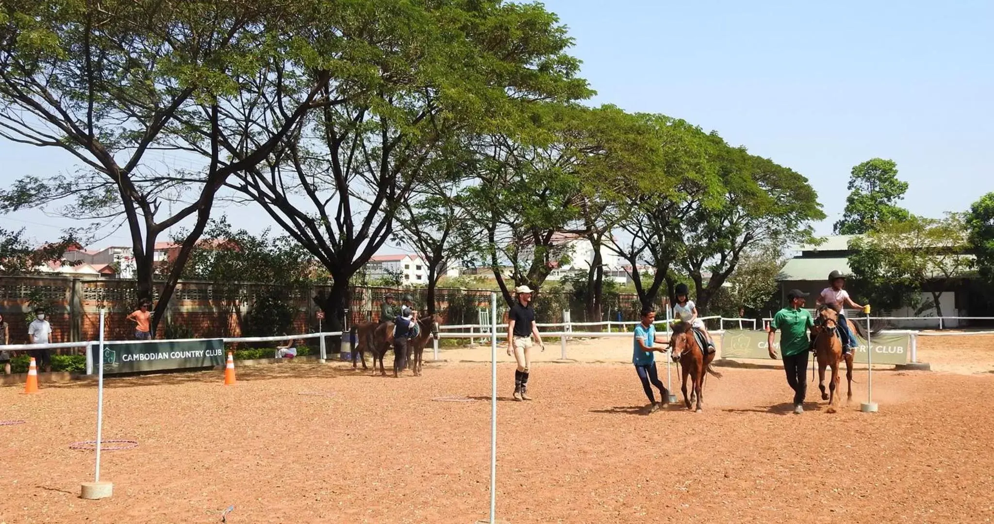 Activities in Cambodian Country Club