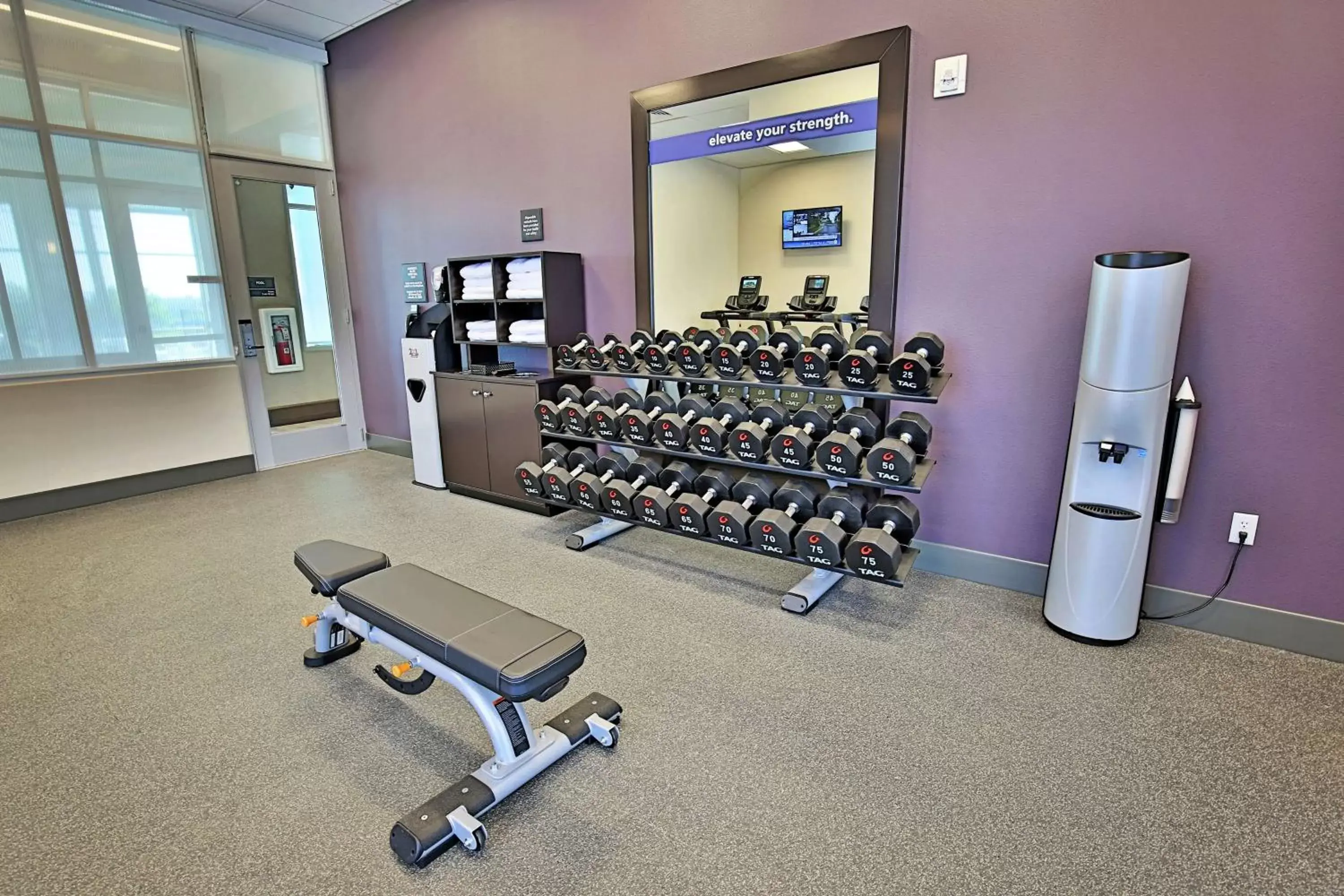 Fitness centre/facilities, Fitness Center/Facilities in Hampton Inn & Suites Asheville Biltmore Area