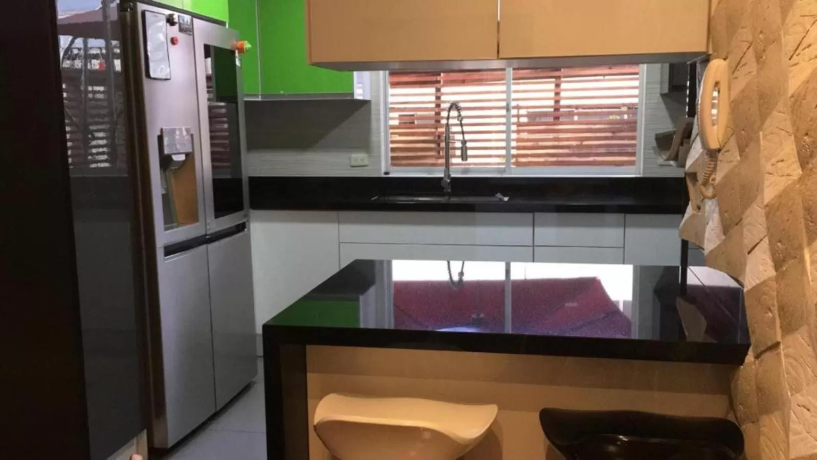 Kitchen or kitchenette in Misuitehotel La Carolina Quito