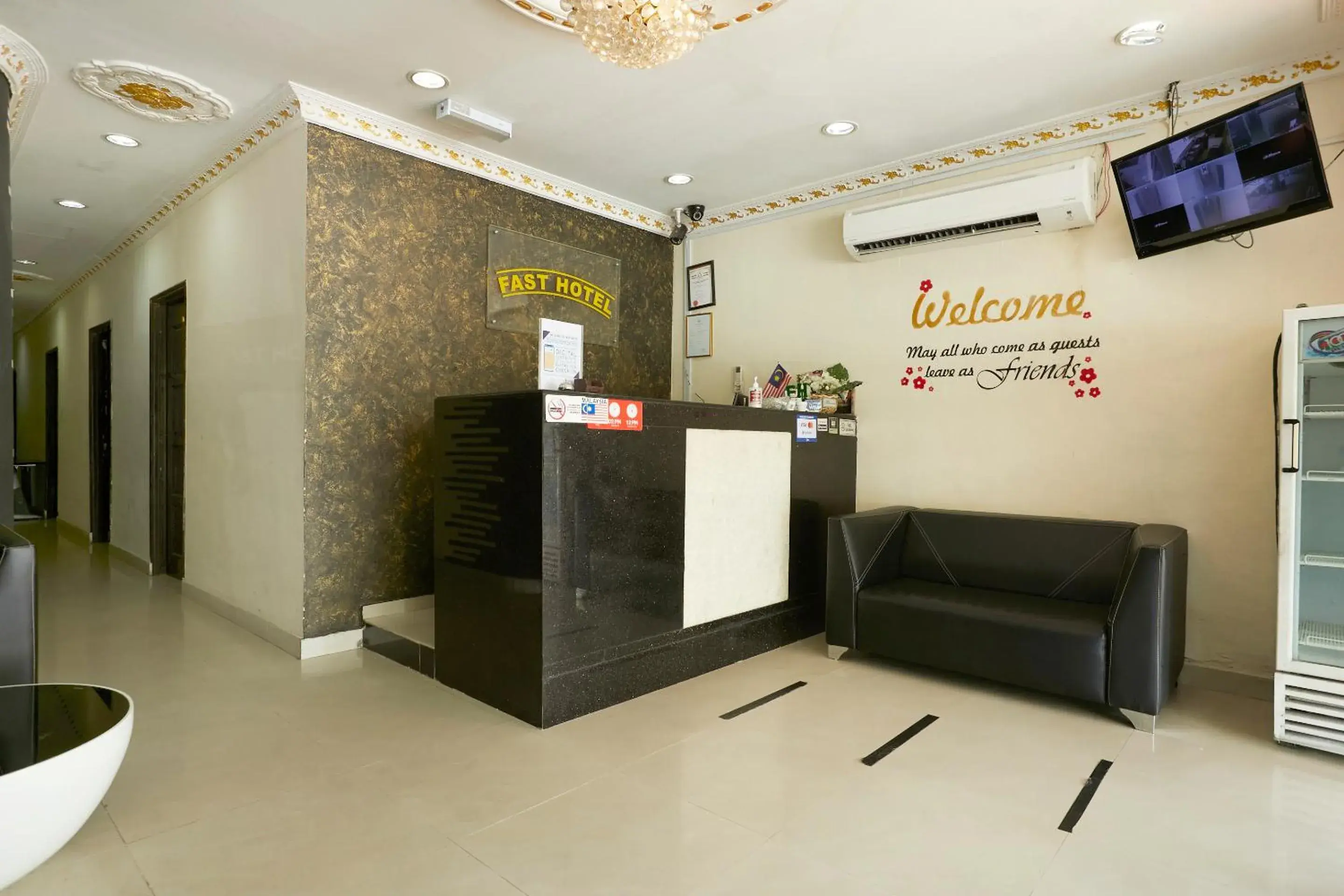 Lobby or reception, Lobby/Reception in Fast Hotel Setapak