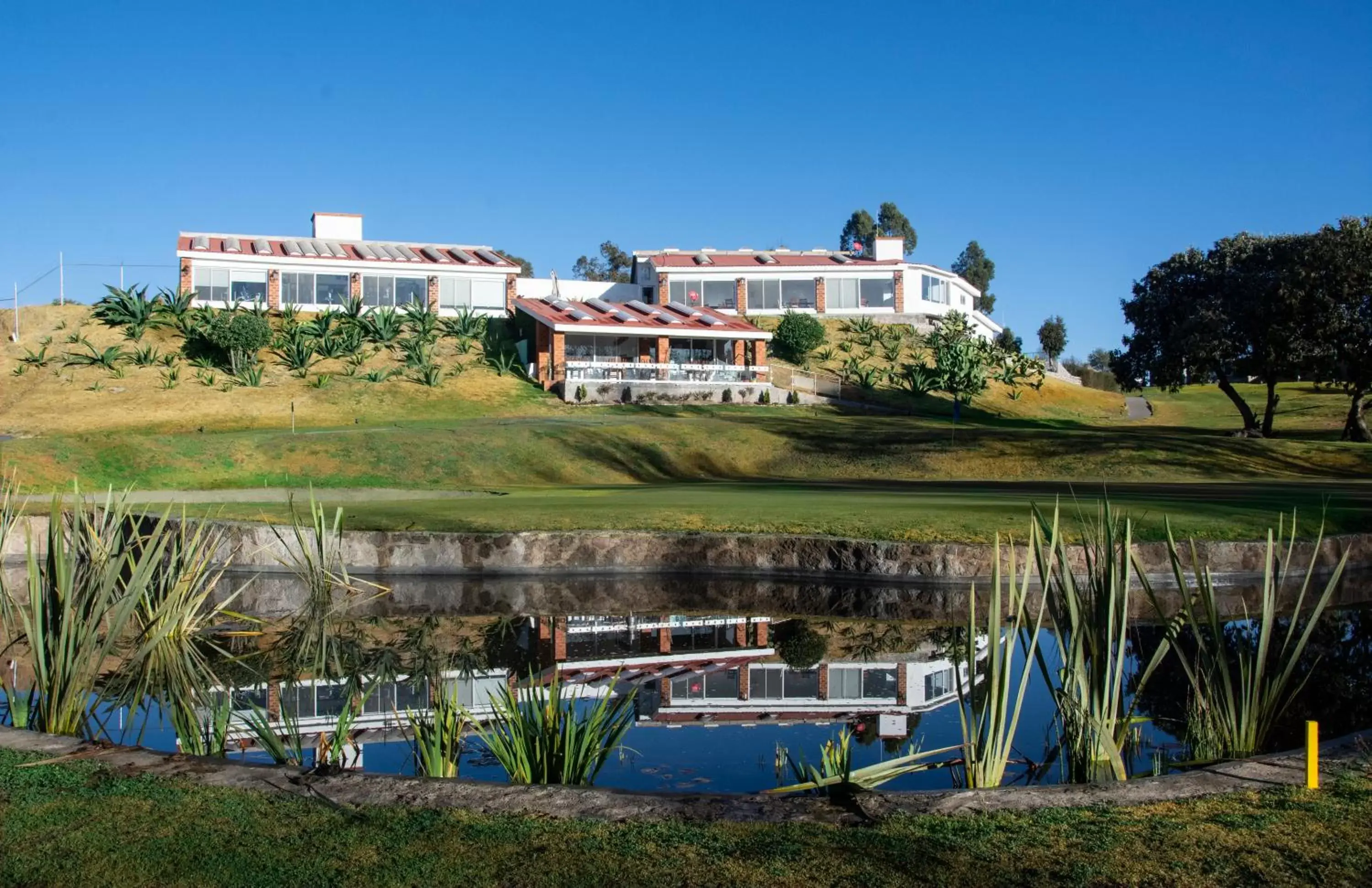 Golfcourse, Property Building in Hacienda Soltepec Suites Campo de Golf