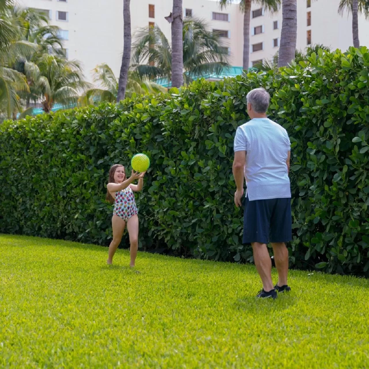 Garden in Beach Haus Key Biscayne Contemporary Apartments