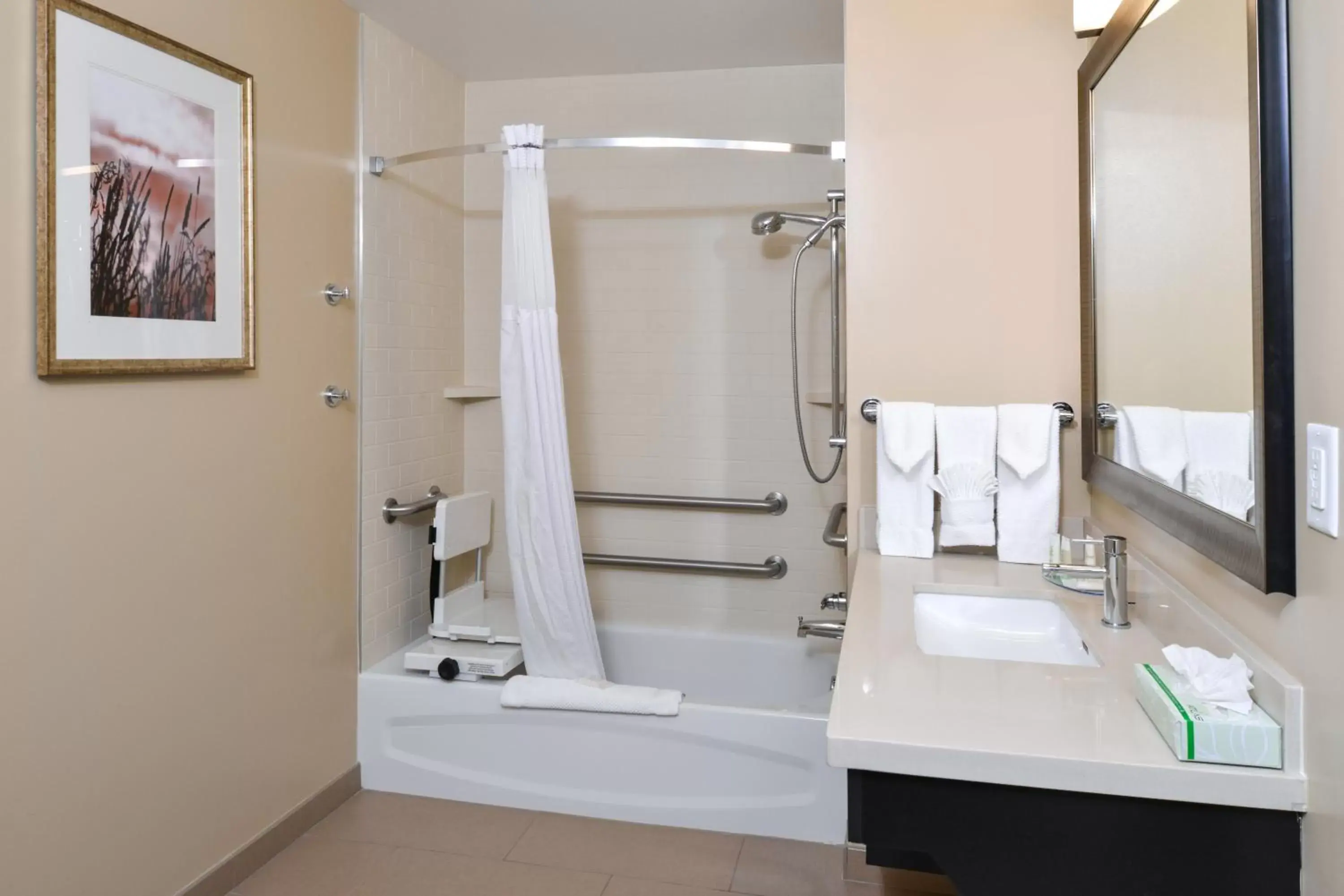 Bathroom in Staybridge Suites Merrillville, an IHG Hotel