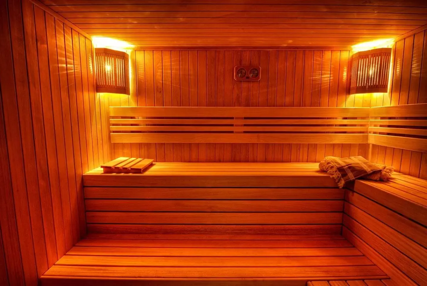 Sauna in Palazzo Donizetti Hotel - Special Class