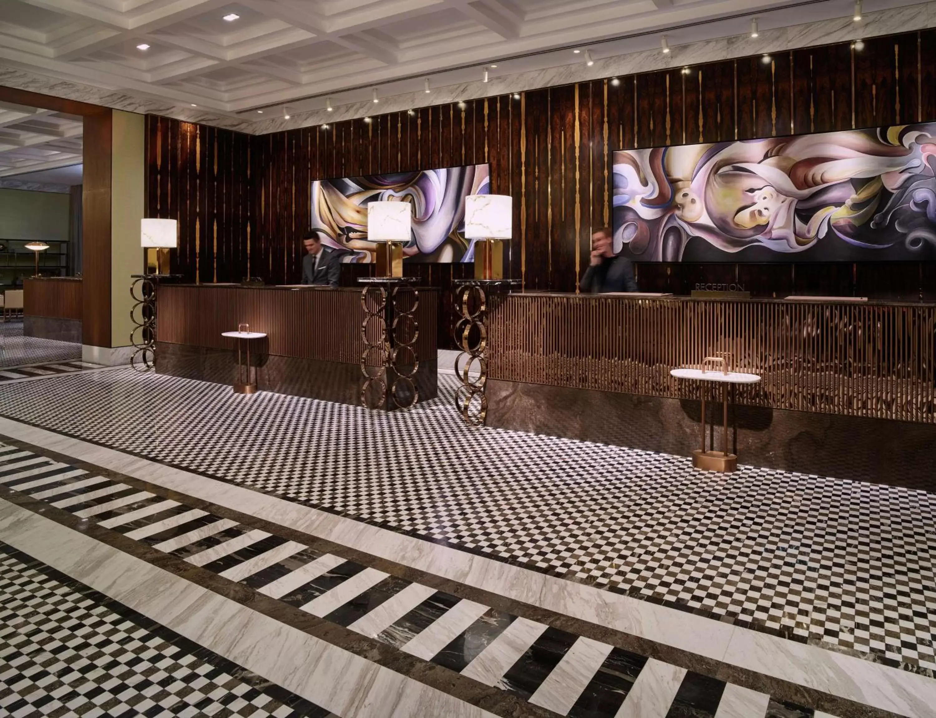 Lobby or reception in Waldorf Astoria Dubai International Financial Centre