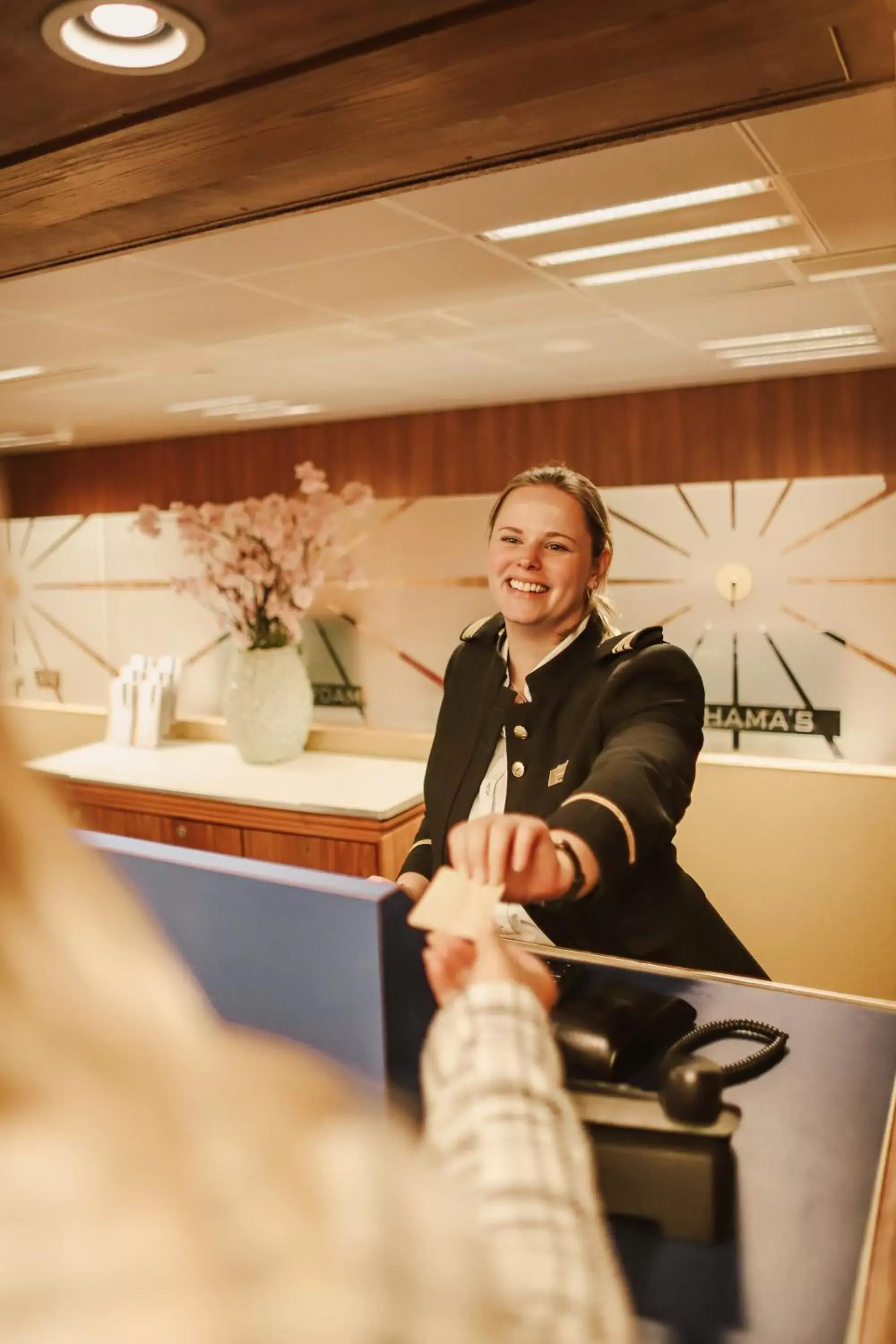 Staff in ss Rotterdam Hotel en Restaurants