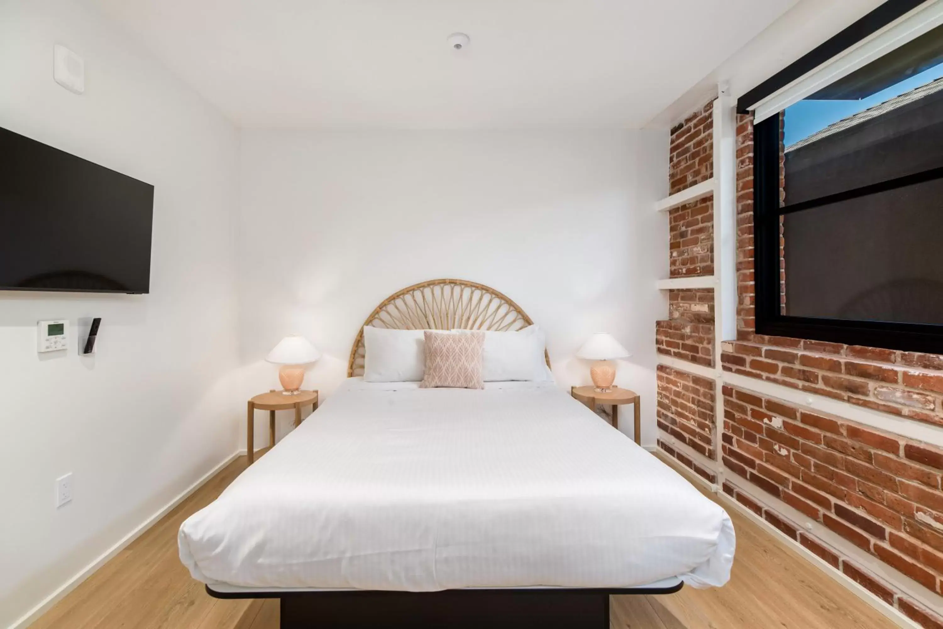 Bed in The Brick Boutique Hotel
