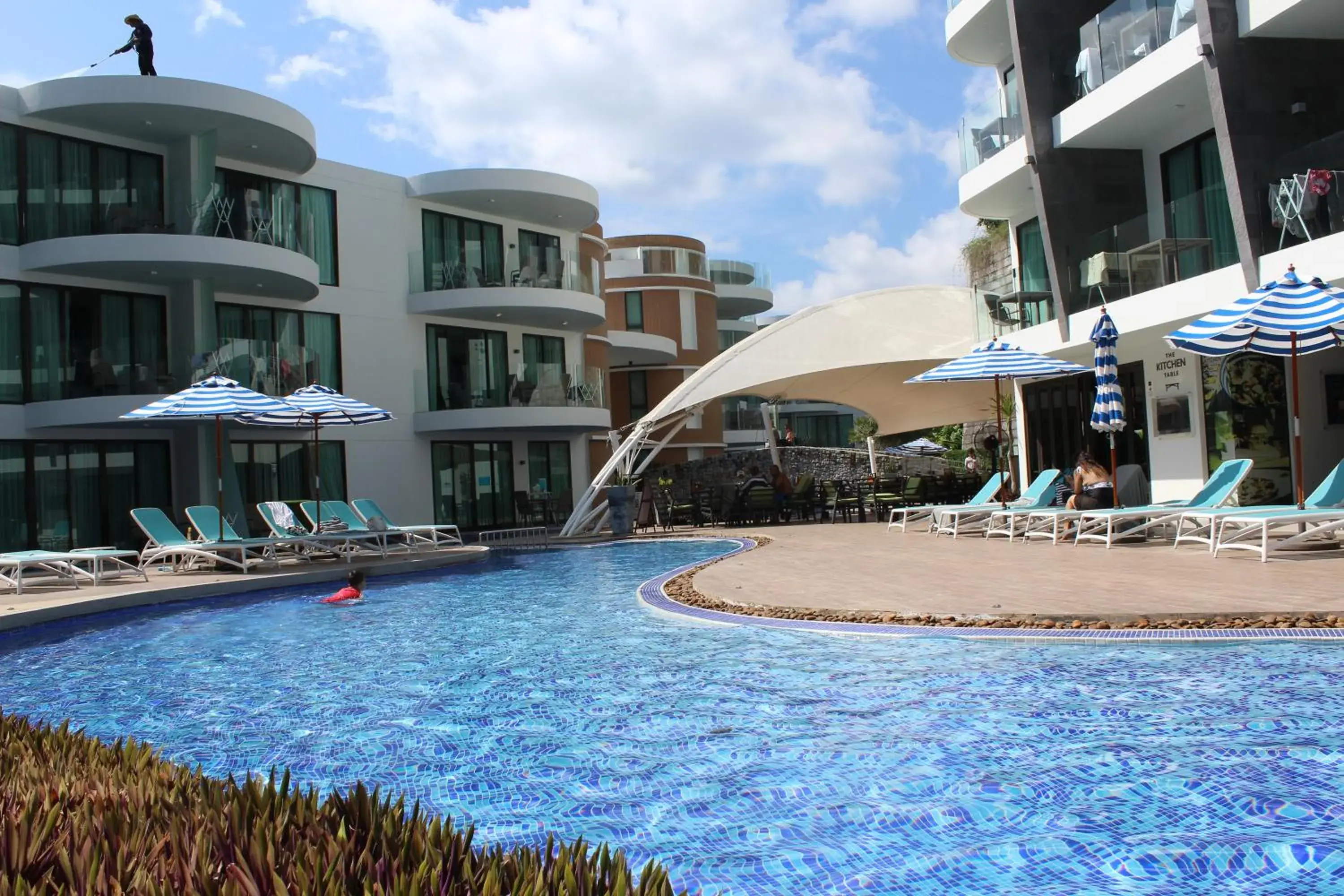 Swimming Pool in Lets Phuket Twin Sands Resort & Spa-SHA Extra Plus
