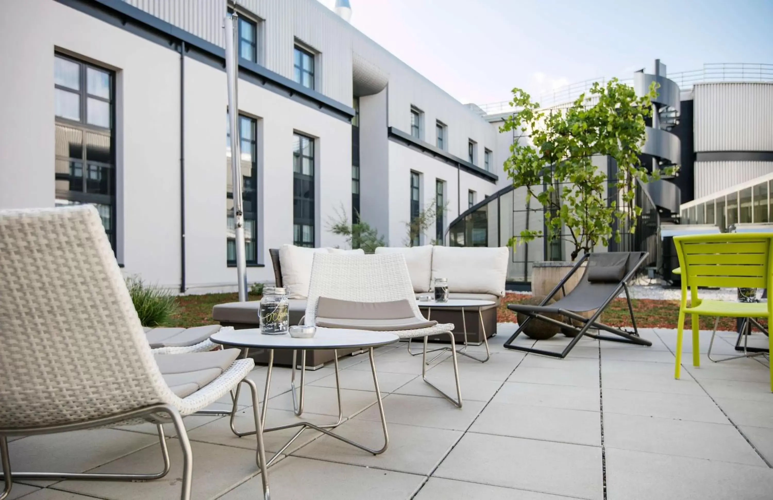 Balcony/Terrace in ARCOTEL Donauzentrum Wien