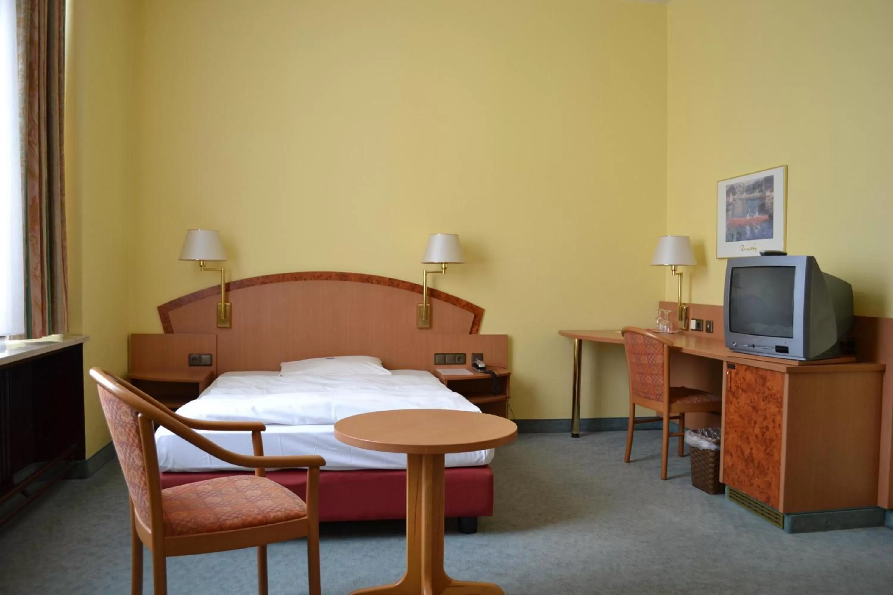 Bed in Tagungshotel Höchster Hof