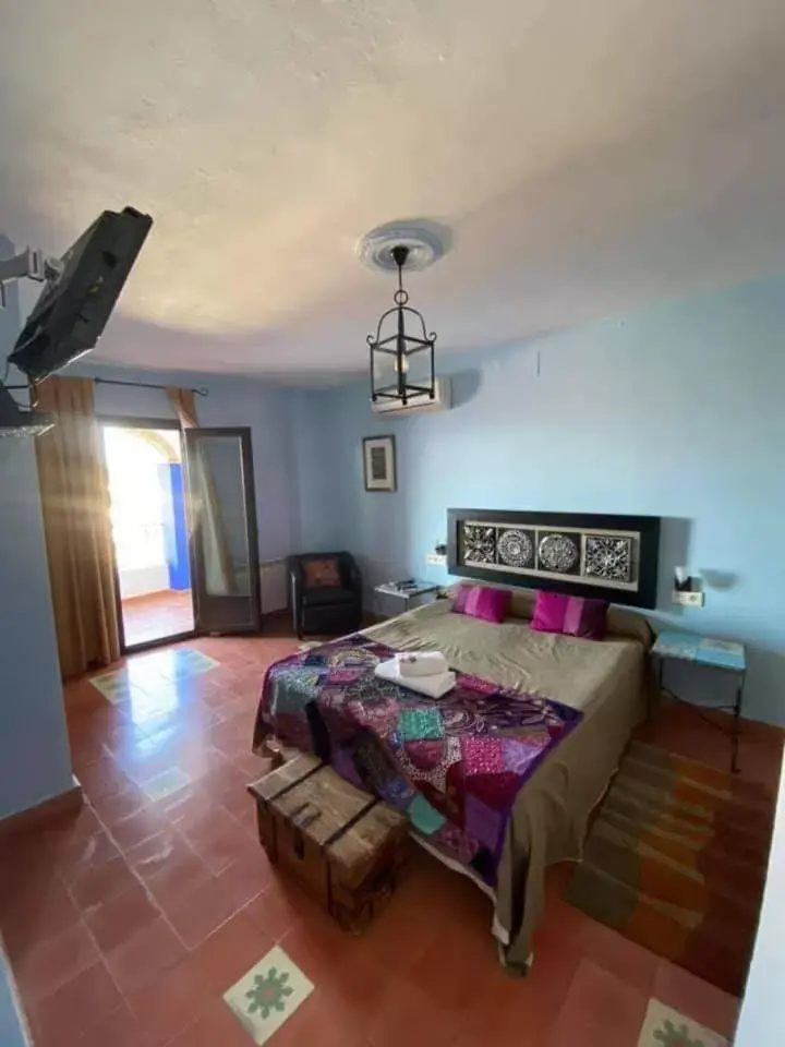 Bedroom, Bed in Hotel Rural La Posada de las Cigüeñas