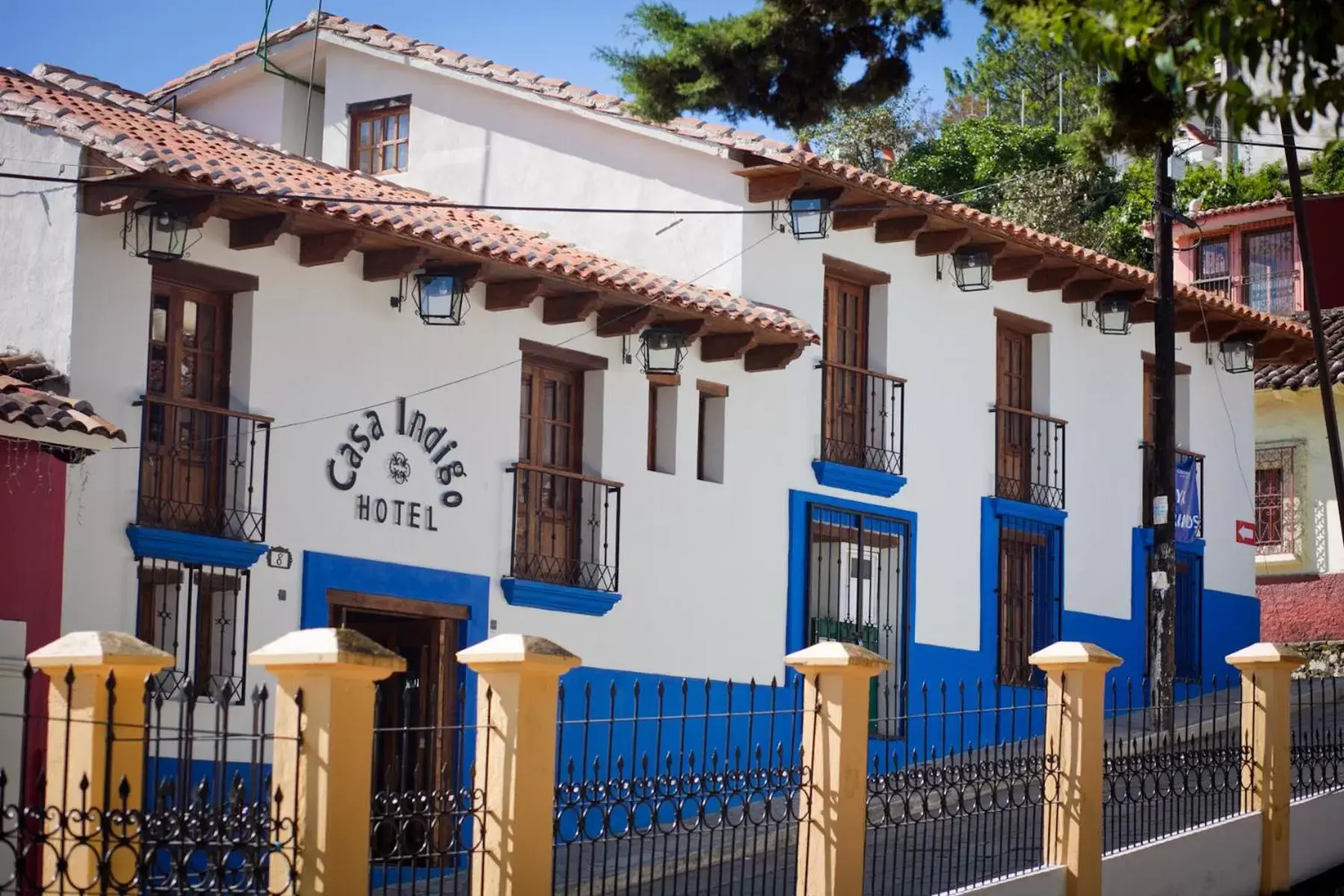 Property Building in Hotel Casa Índigo