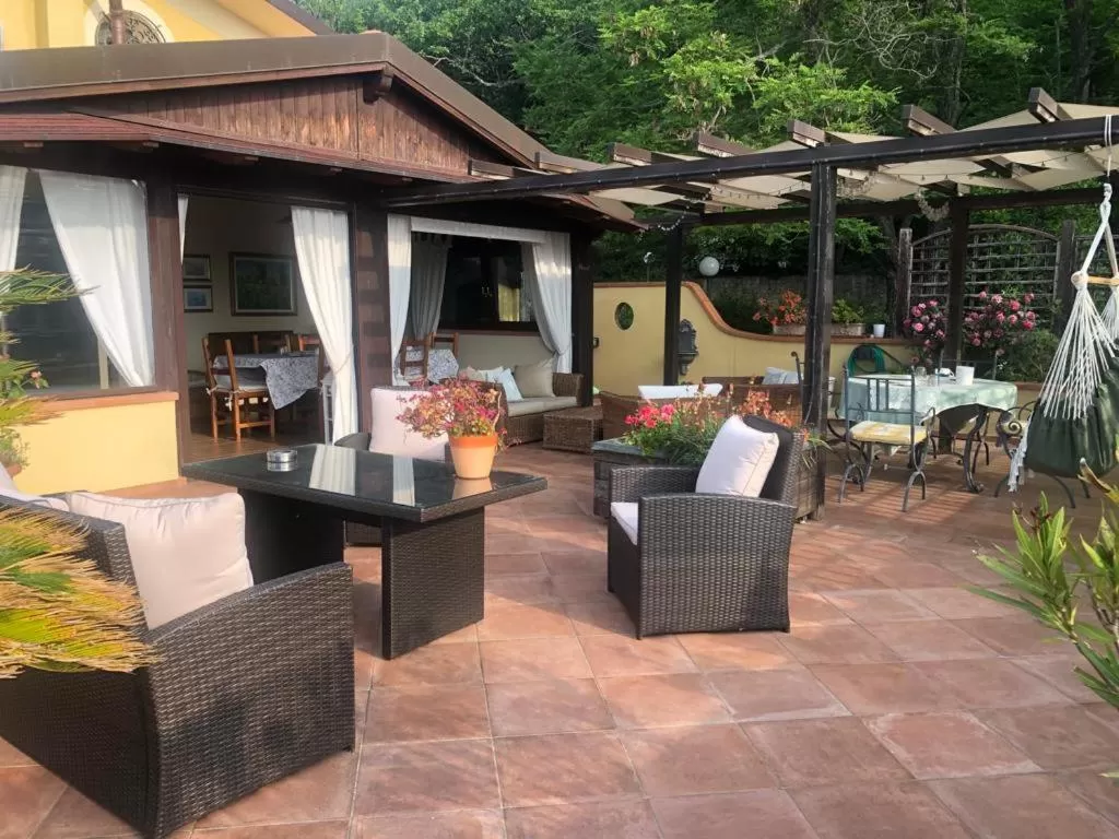 Balcony/Terrace in B&B La Valle