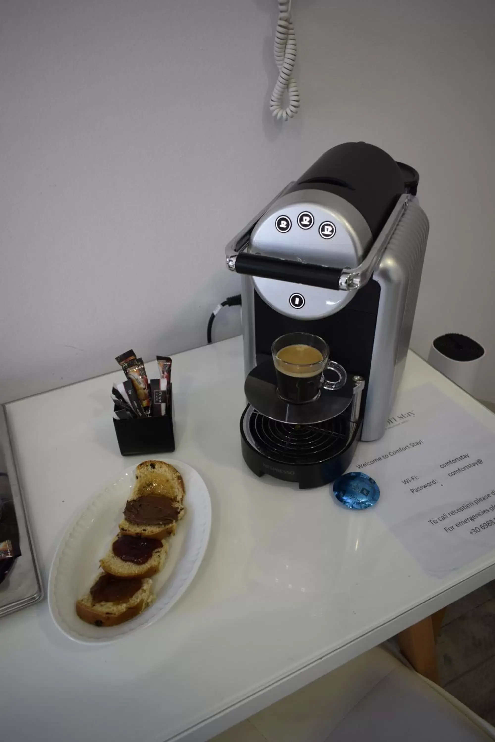 Coffee/tea facilities in Comfort Stay Airport Studios - FREE shuttle from the Athens airport