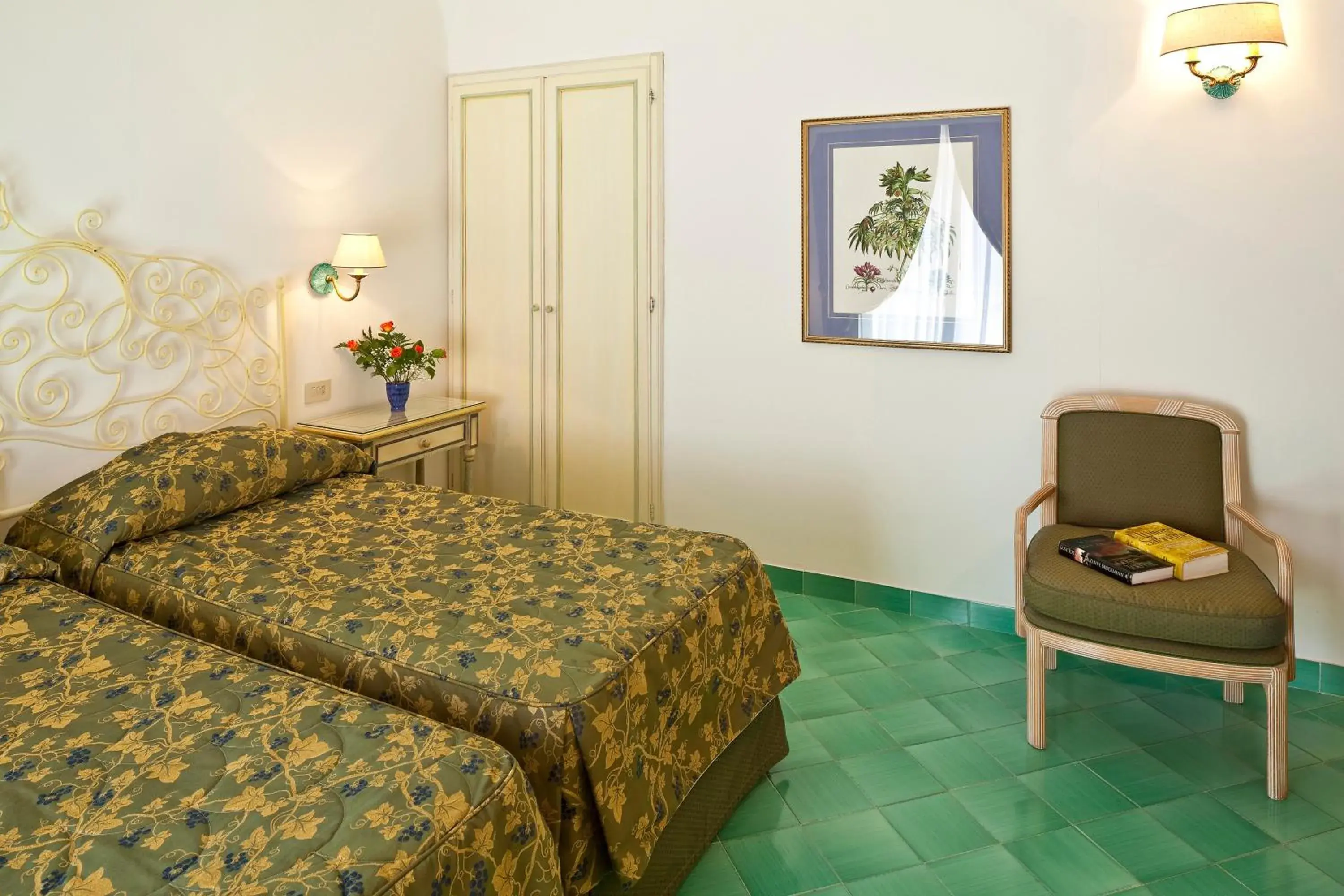 Bed in Grand Hotel Il Moresco