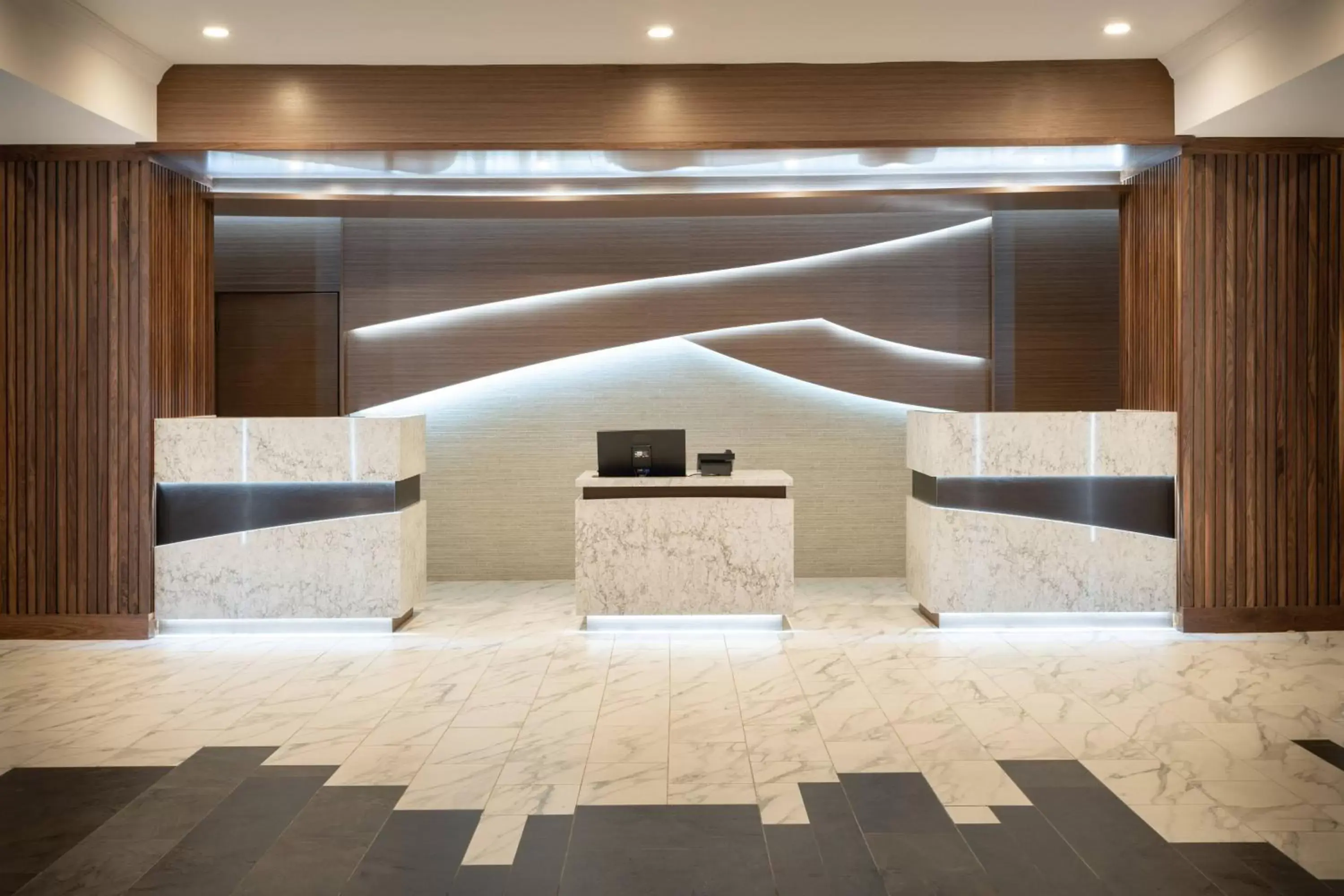 Lobby or reception in Marriott Jacksonville