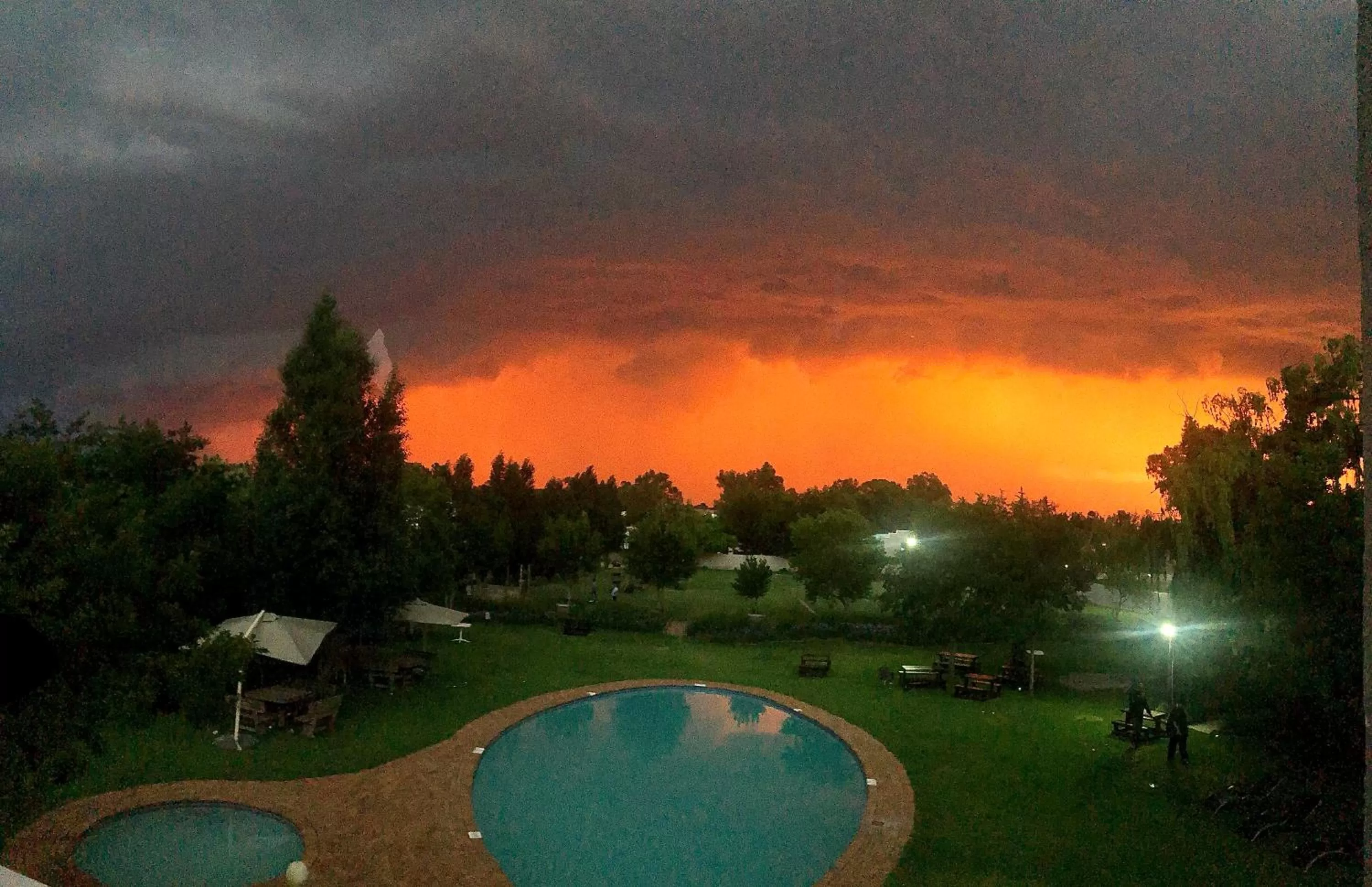 Pool view in Lido Hotel